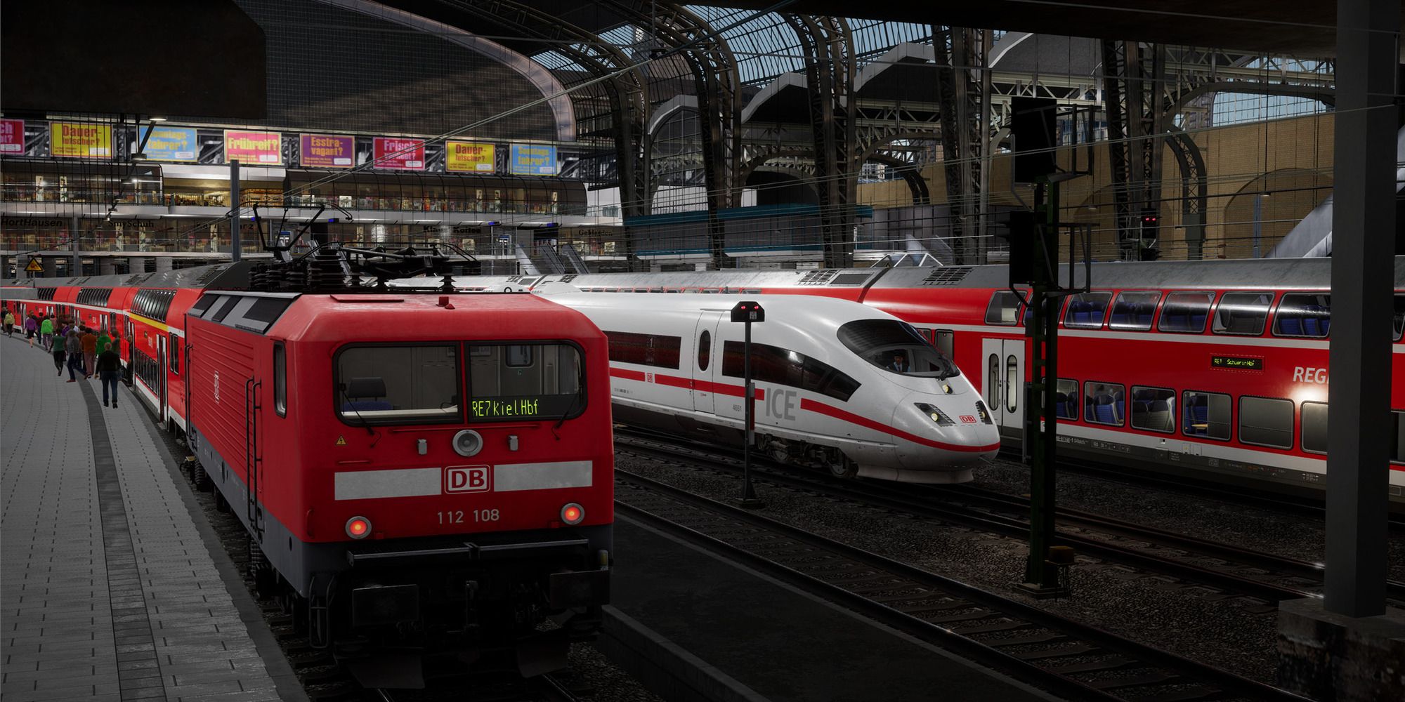 Train Sim World 3 Trains in station