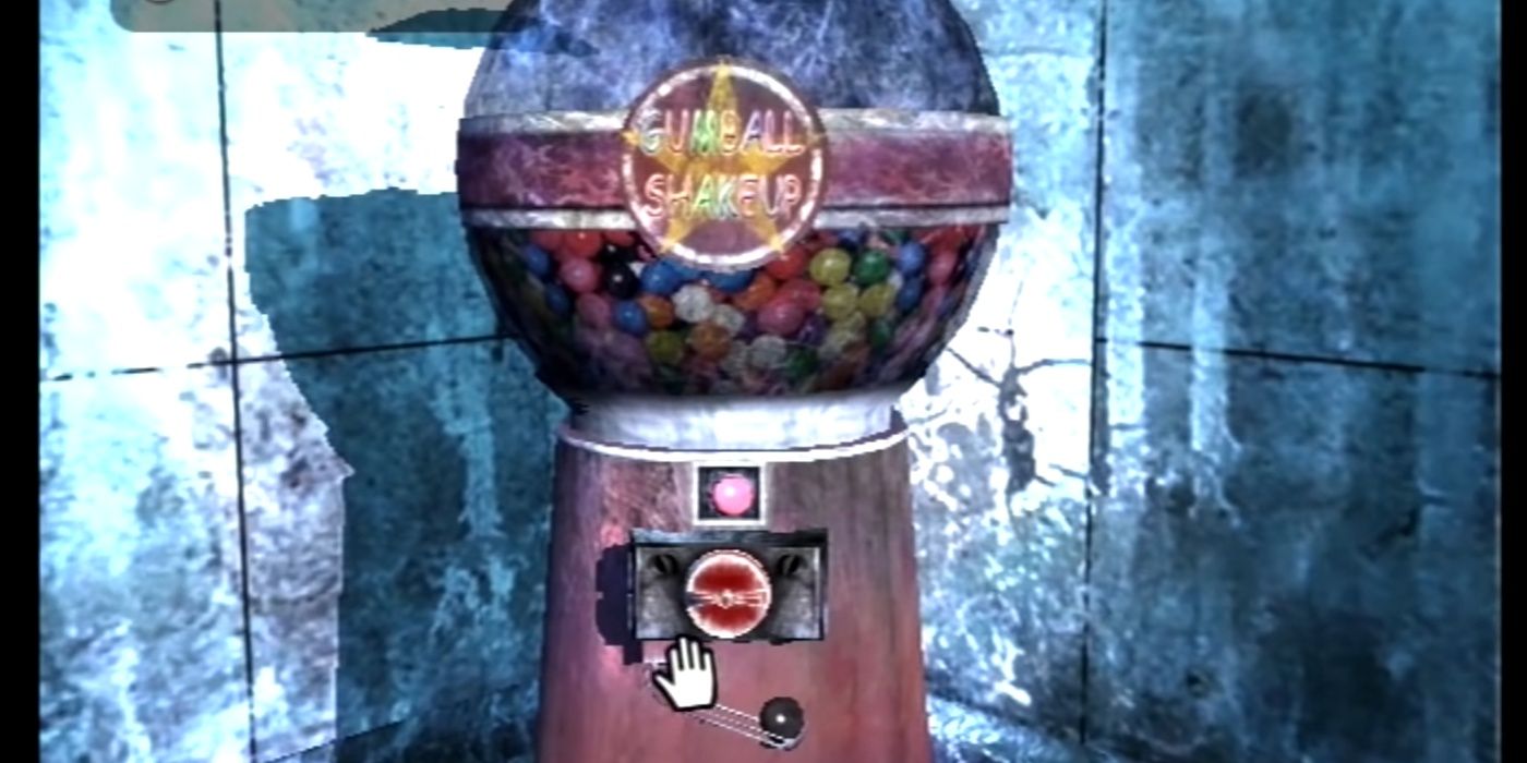 Trying to solve the gumball machine puzzle in Silent Hill: Shattered Memories.