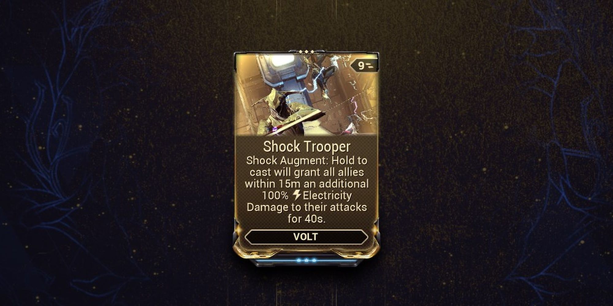 Warframe Volt Shock Trooper Augment