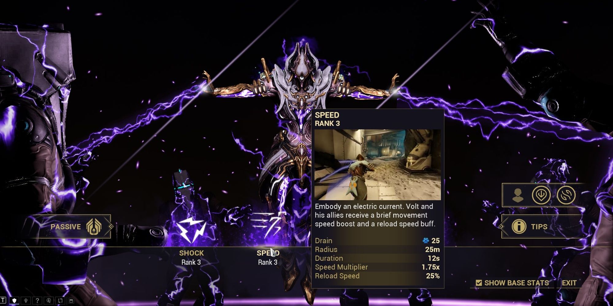 Warframe Volt Speed