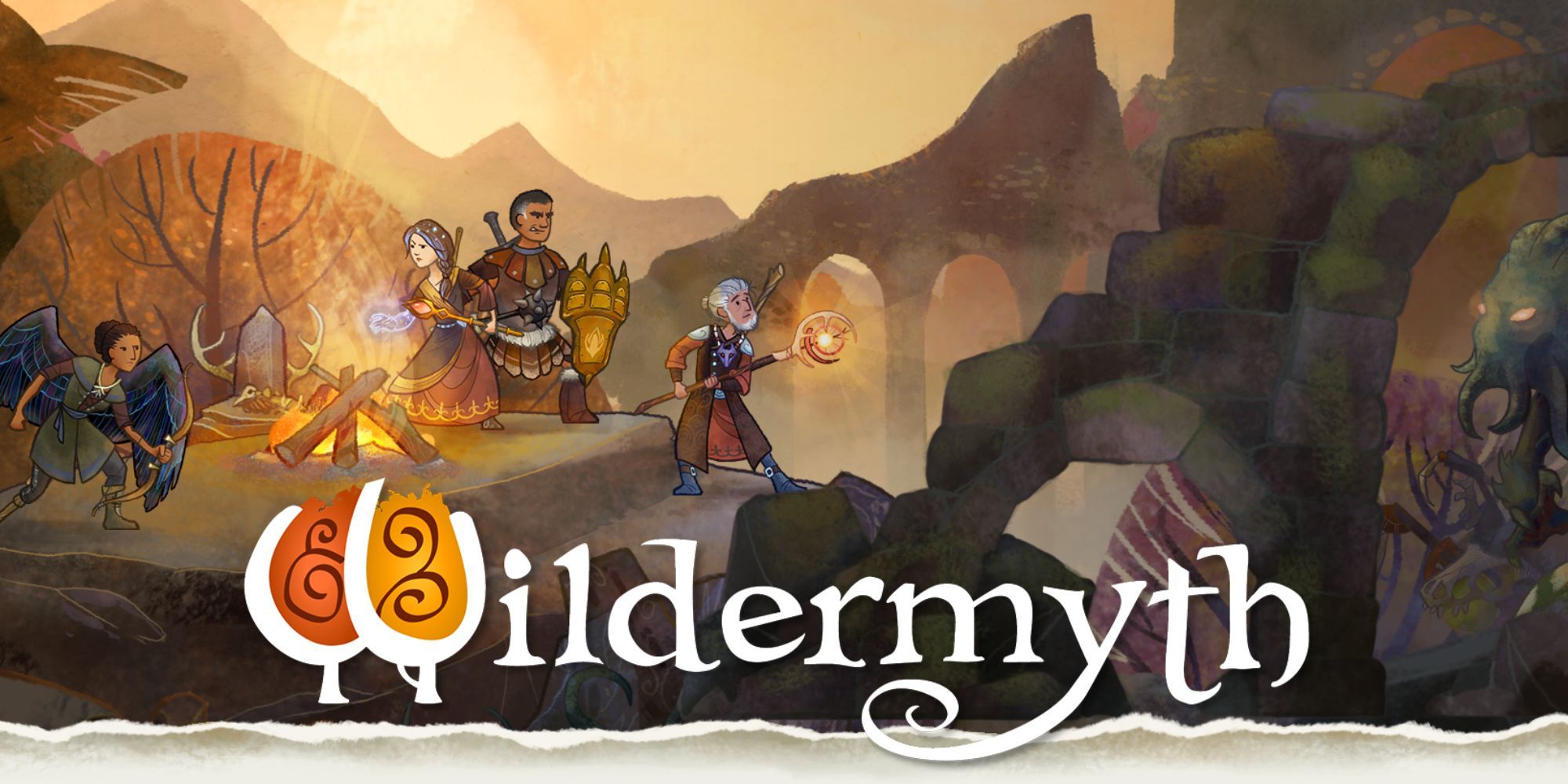 Wildermyth Cover Art