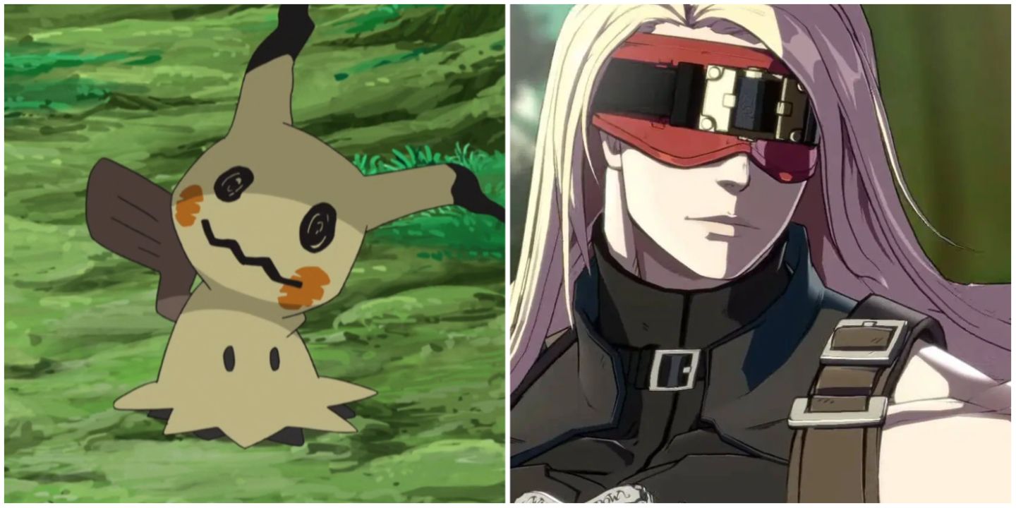 Mimikyu from Pokemon and Zato-One from Guilty Gear