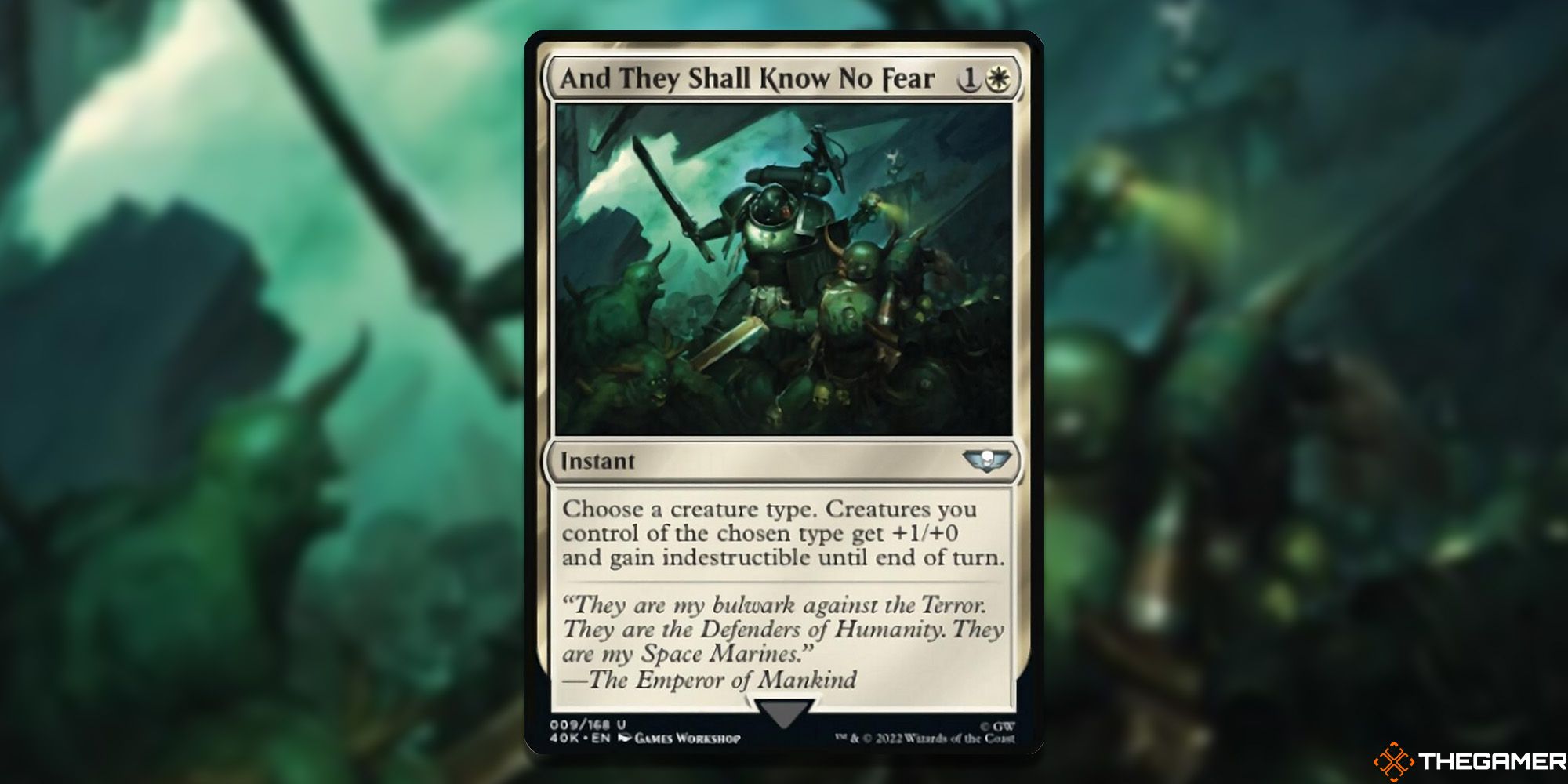 and they shall know no fear