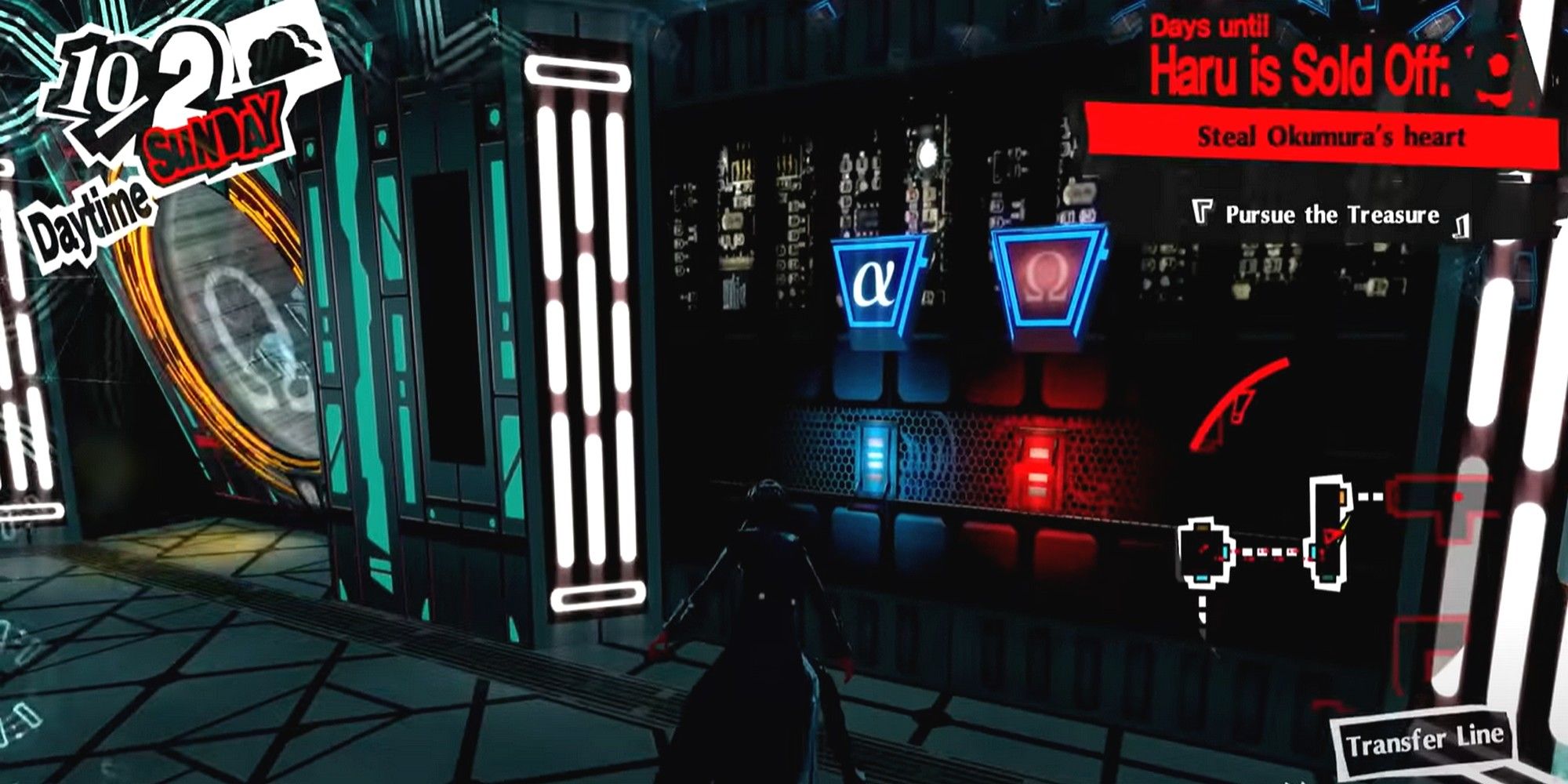 blue okumura will seed inactive omega door terminal to change doors