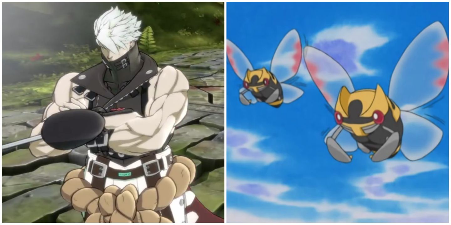 Chipp Zanuff from Guilty Gear and Ninjask from Pokemon