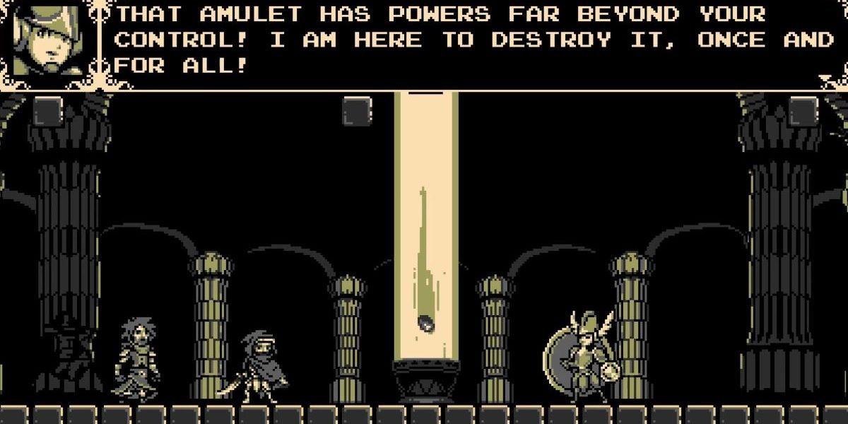 Memory of Donovan, Luan, and Shield Knight in Shovel Knight: Specter of Torment