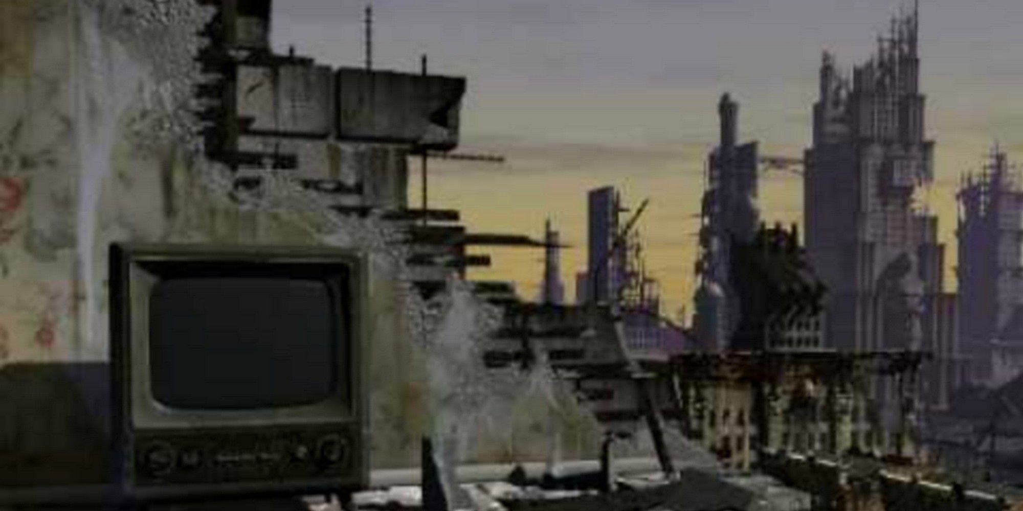 fallout intro destroyed city nuclear war