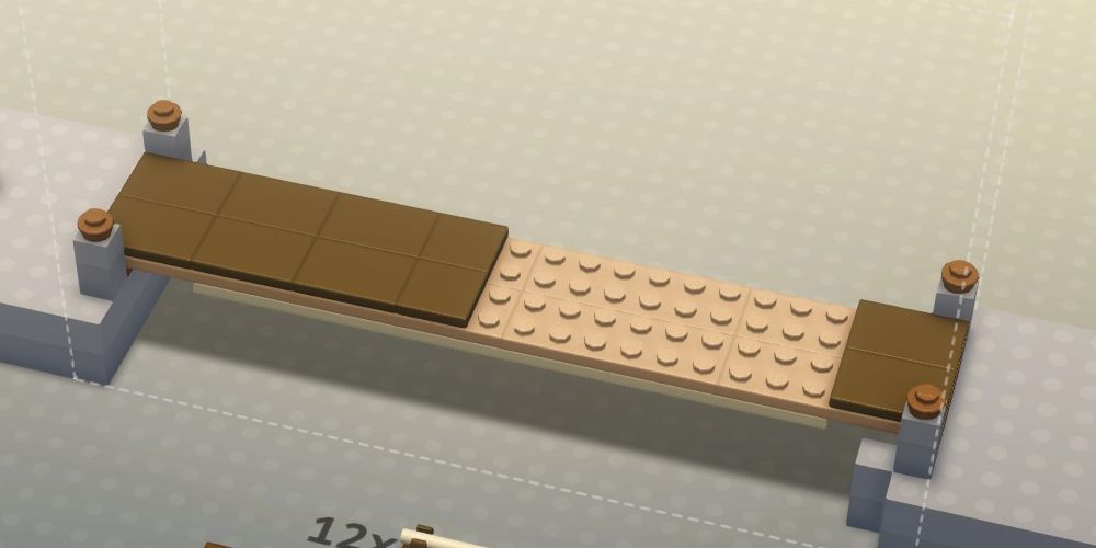 wooden bridge step five