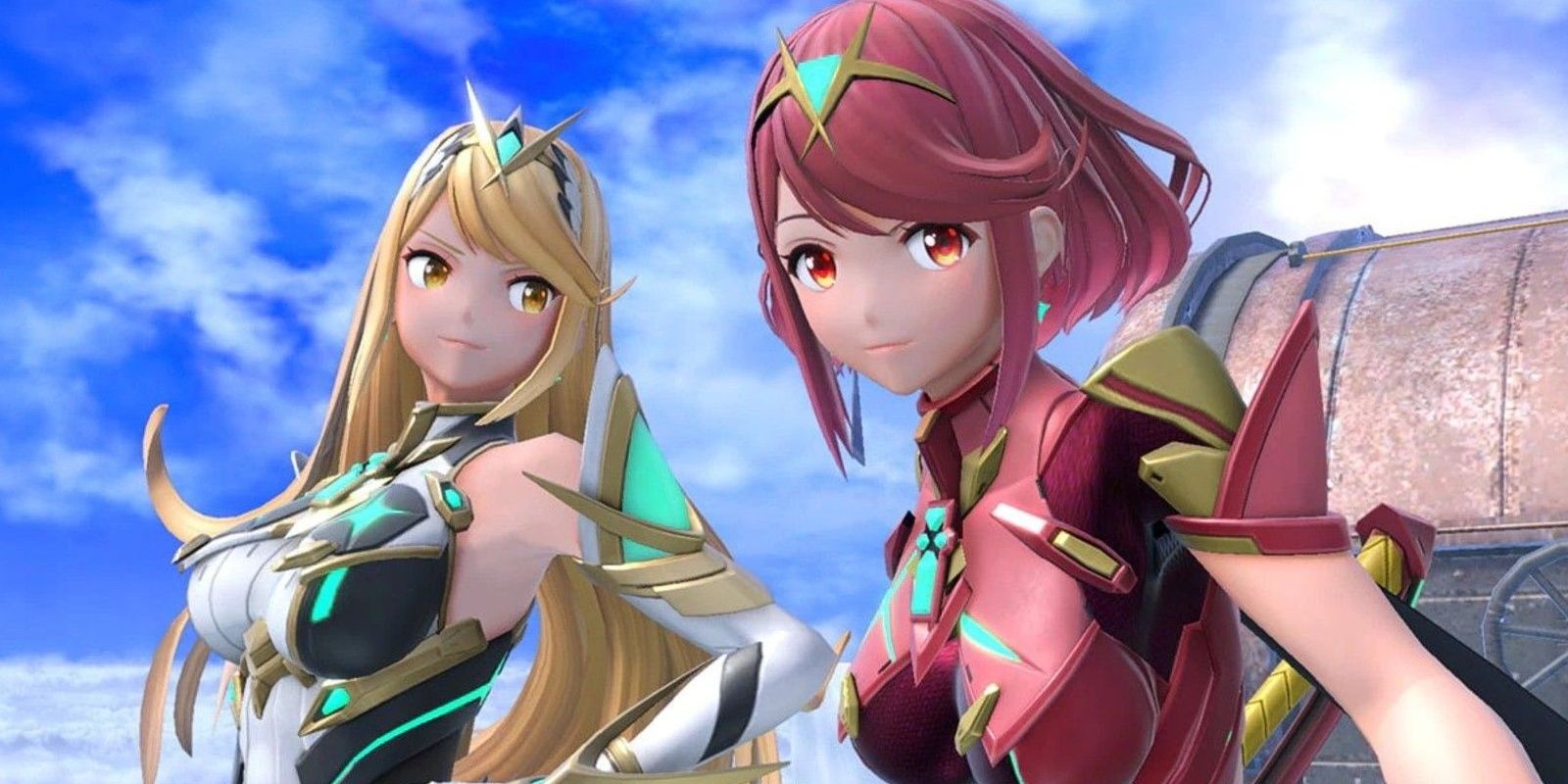 Pyra and Mythra in Super Smash Bros. Ultimate