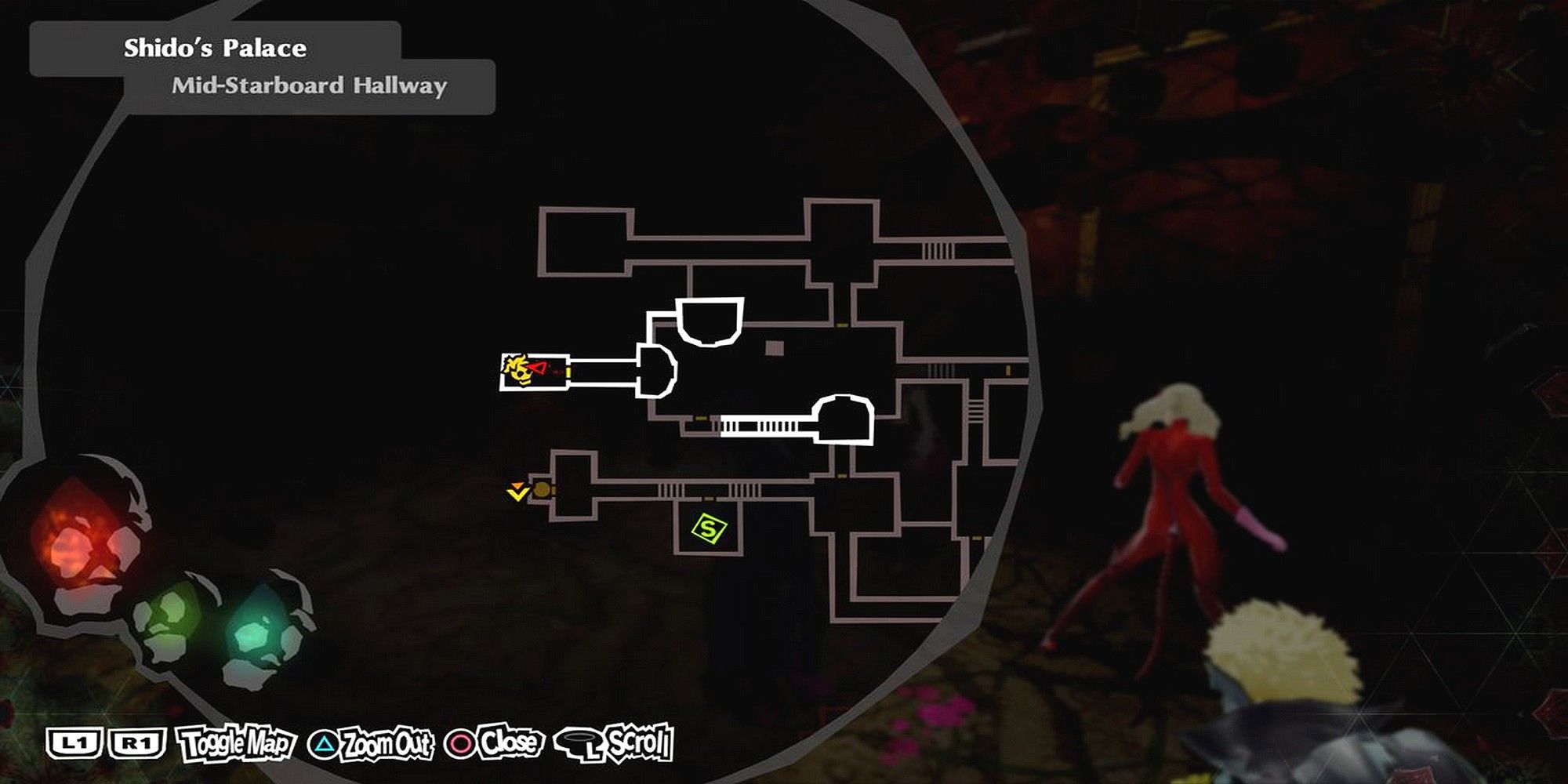 red shido will seed map location