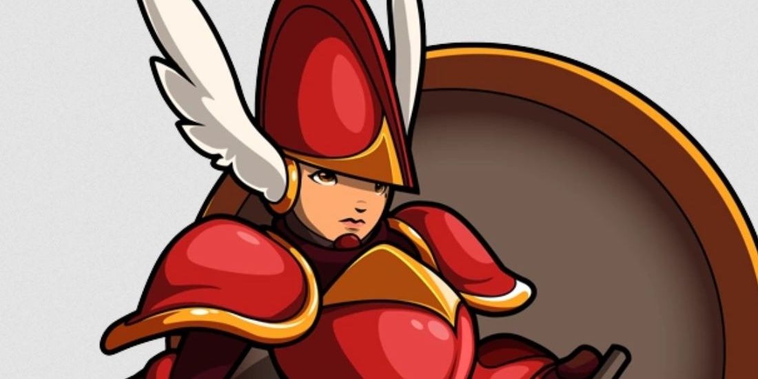 Key art of Shield Knight from Shovel Knight