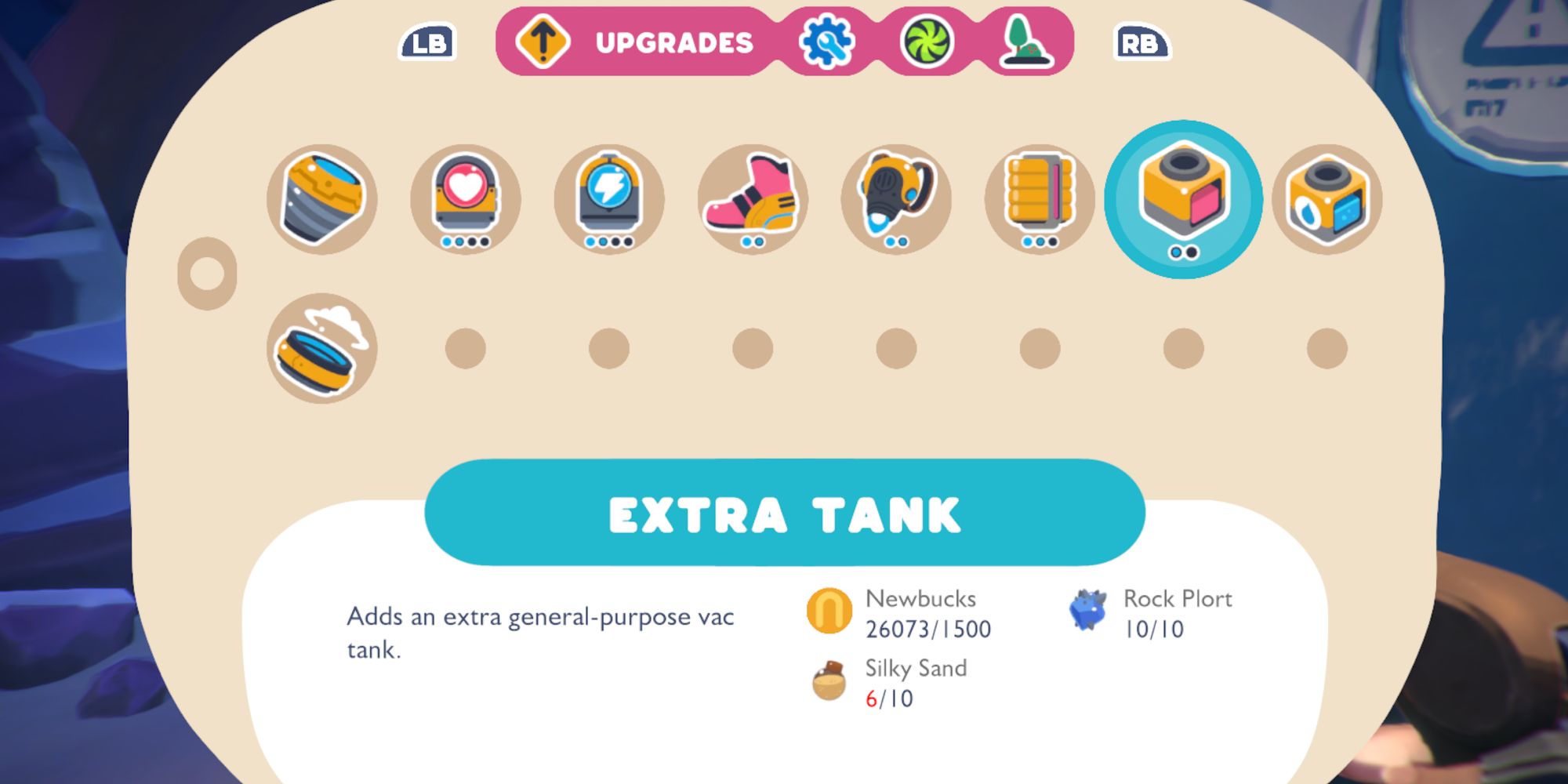 slime rancher 2 extra tank