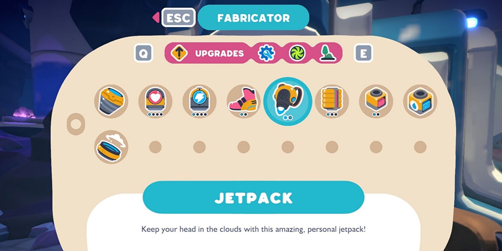 slime rancher 2 jetpack upgrade