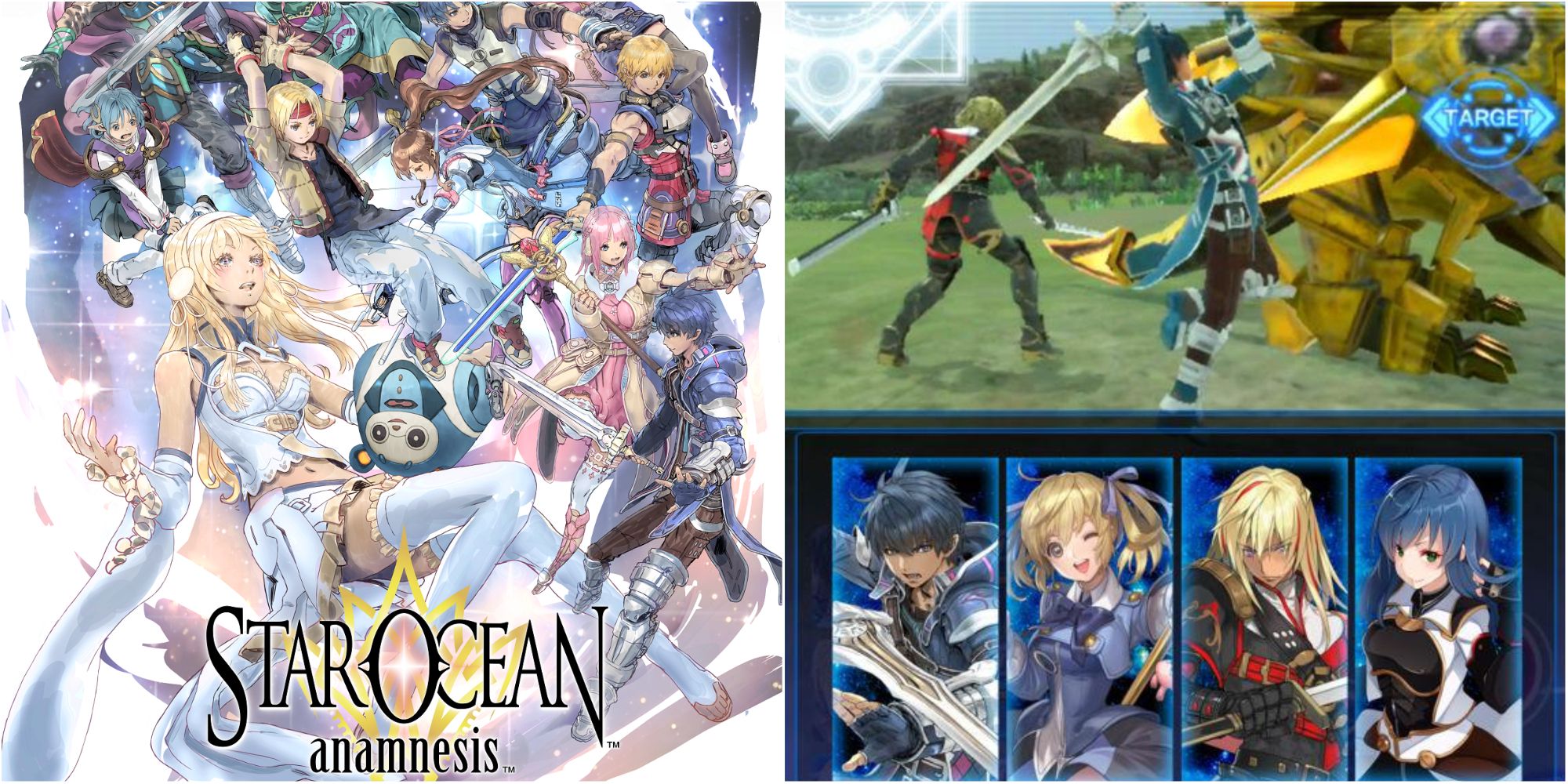 star ocean anamnesis cover & gameplay