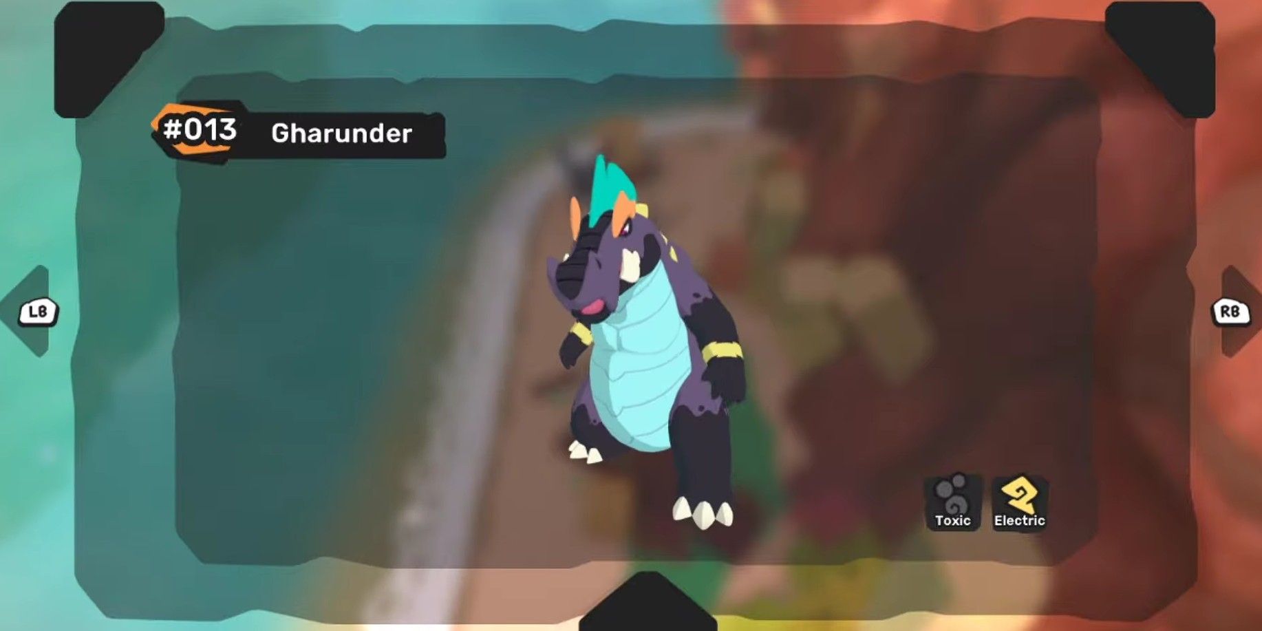 Temtem screenshot of Gharunder