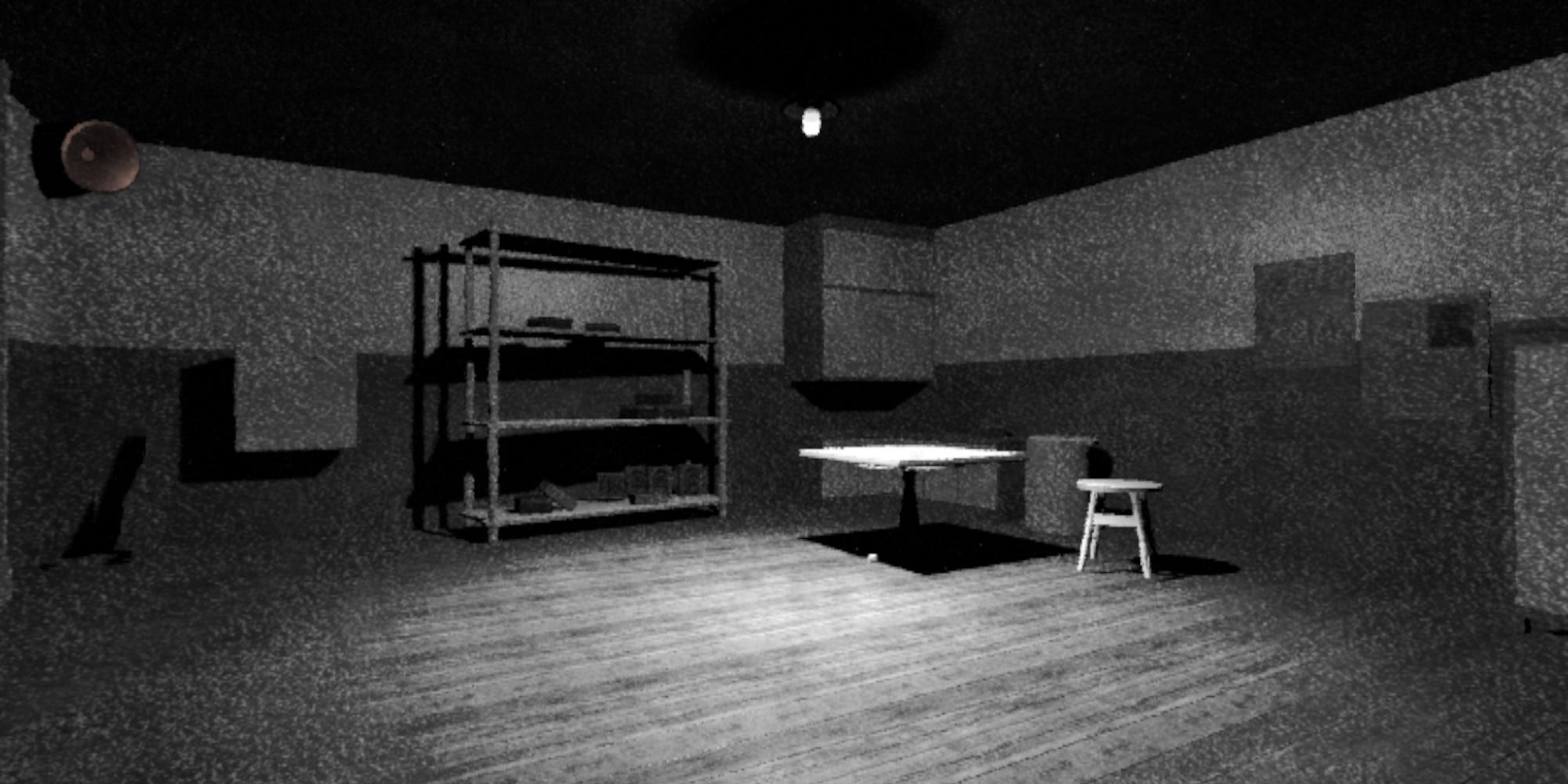 The Meat Shift screenshot, showing the employee break room.