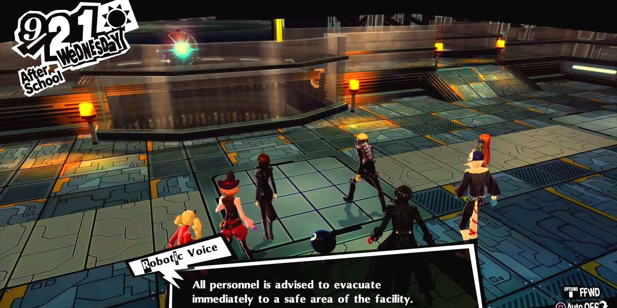 the thieves about to start the journey to okumura's treasure and boss fight