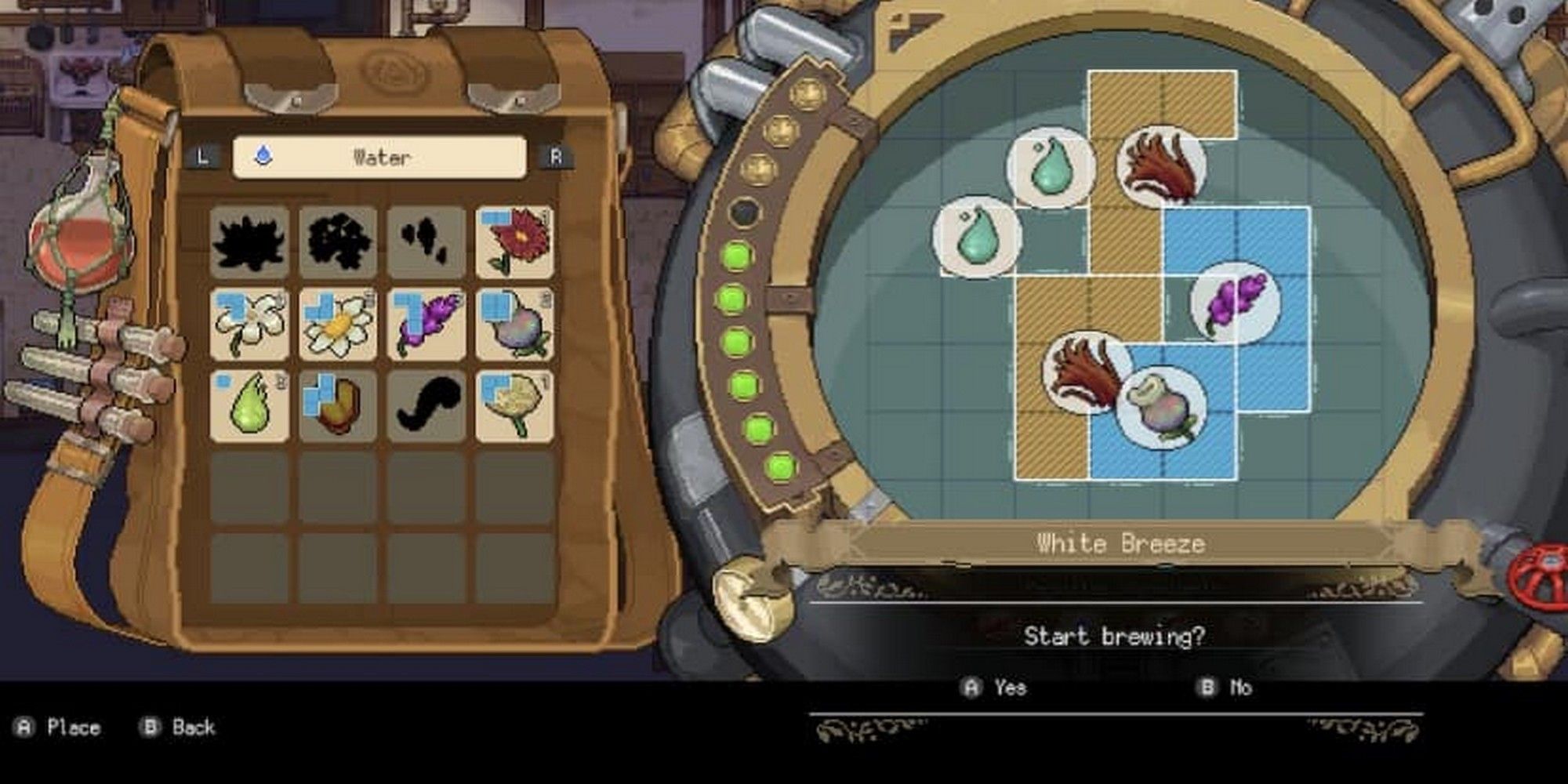 the white breeze potion solution in potion permit