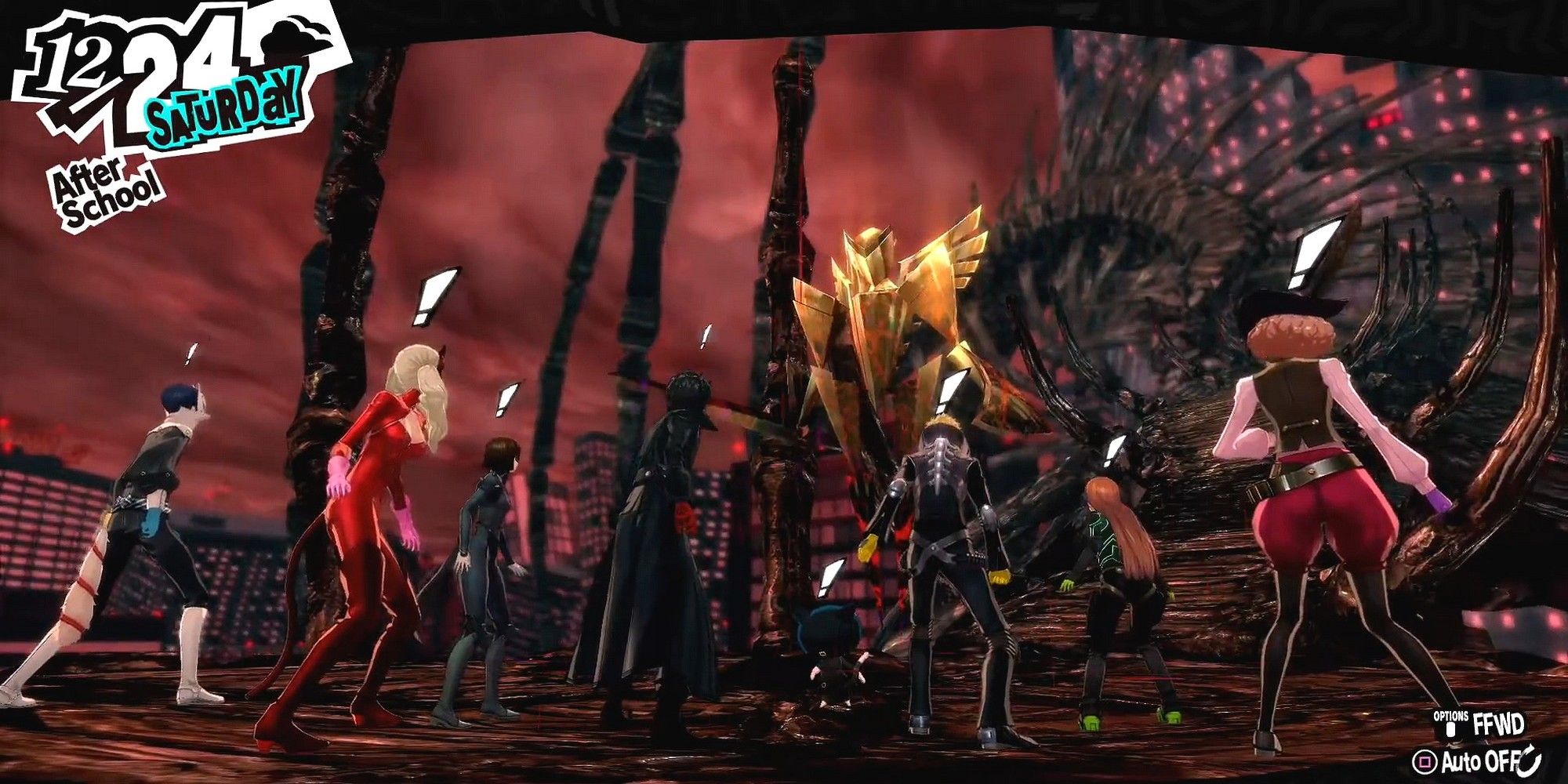 persona 5 royal the thieves meeting the first angel guardian uriel