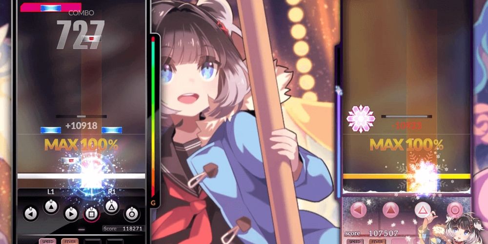 A song being played on DJMax Respect