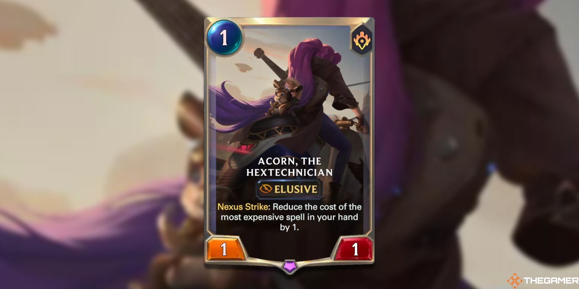 Legends of Runeterra Acorn, The Hextechnician card