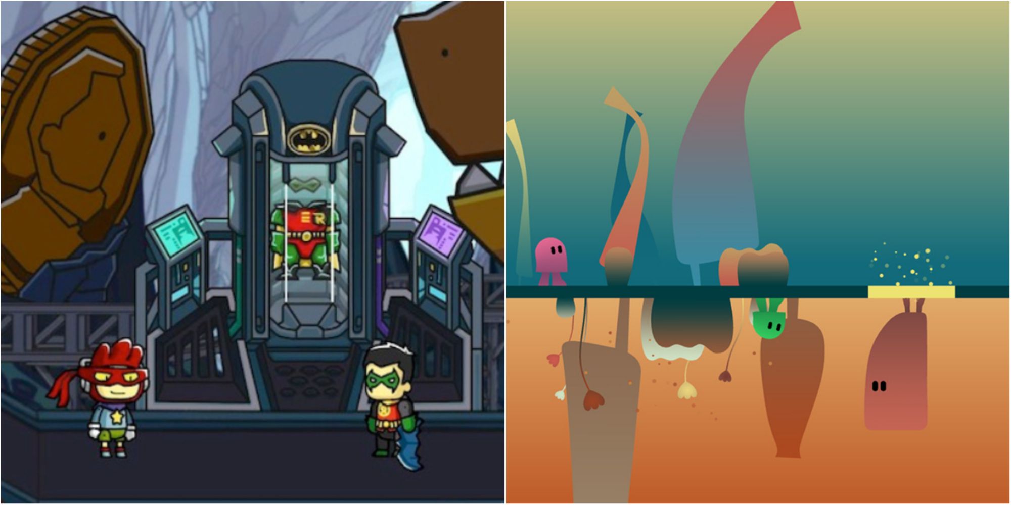Amazing Puzzle Games Turning 10 in 2023 Featured Split Image