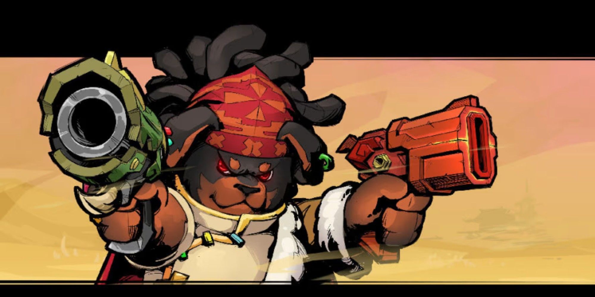 Ao Bai - Gunfire Reborn Dual wielding dog with locs