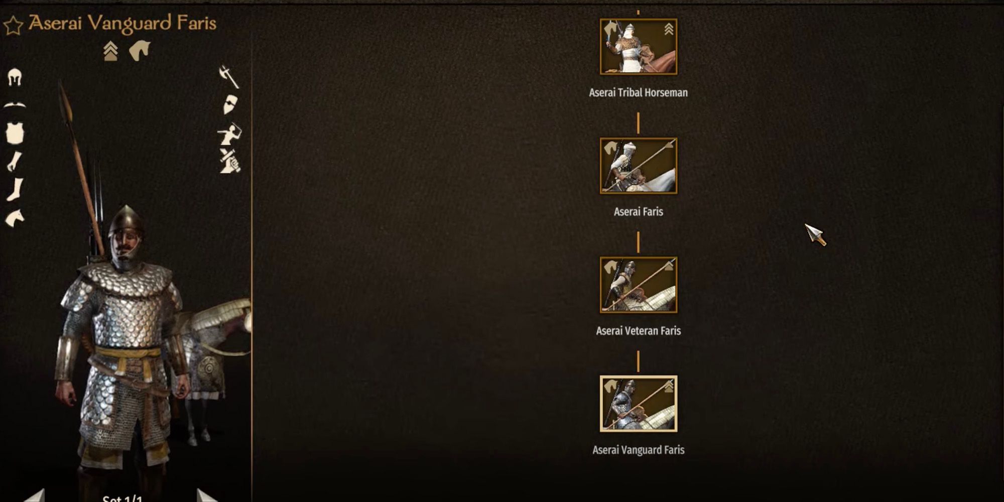 Aserai Vanguard Faris mount and blade 2 bannerlord