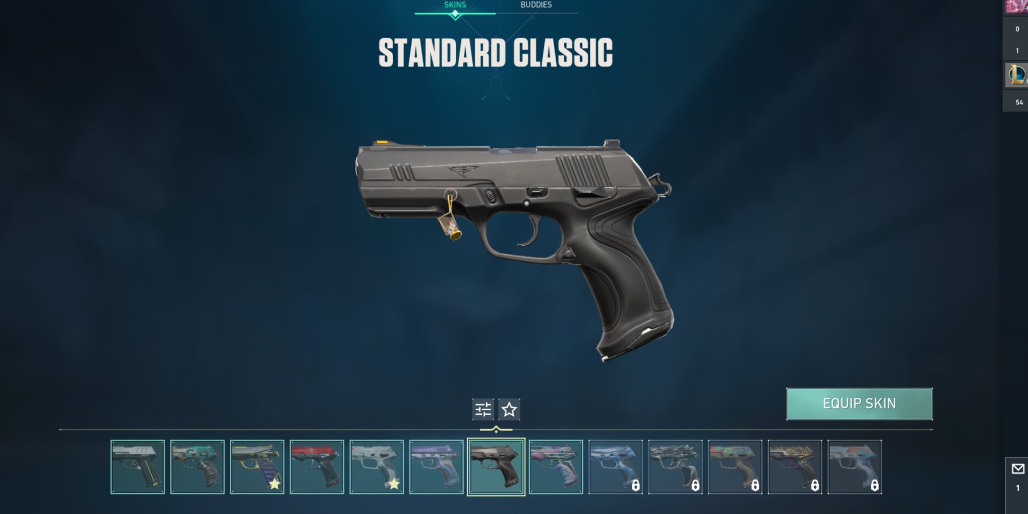 A base skin Classic from Valorant