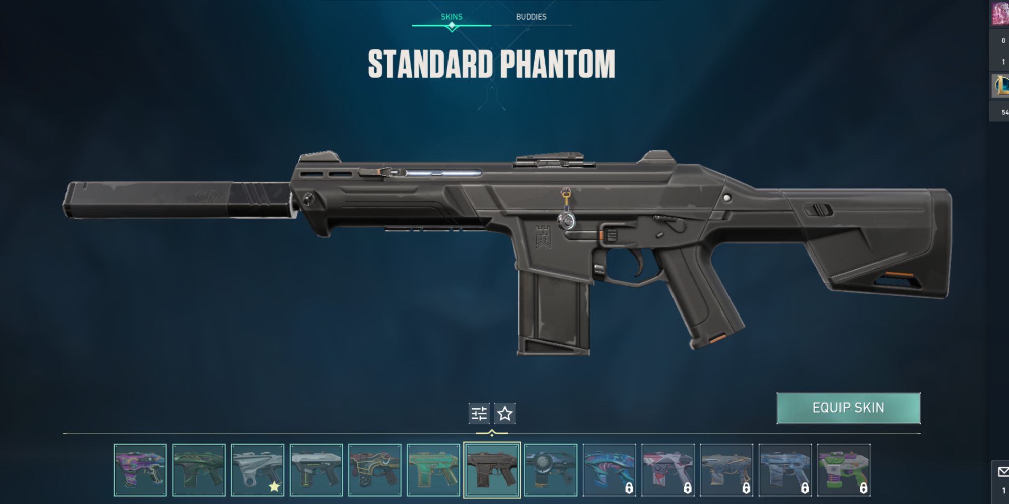 A base skin Phantom from Valorant