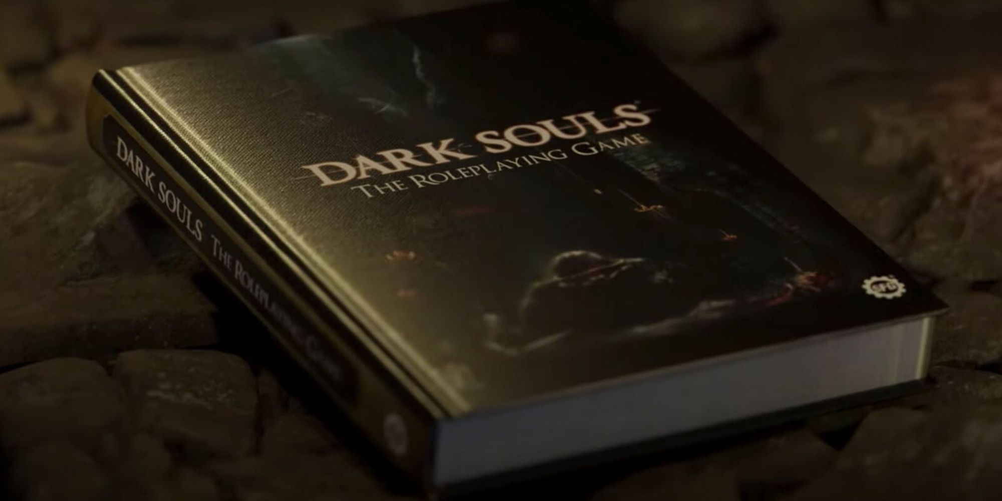 Dark Souls TTRPG Book On Table