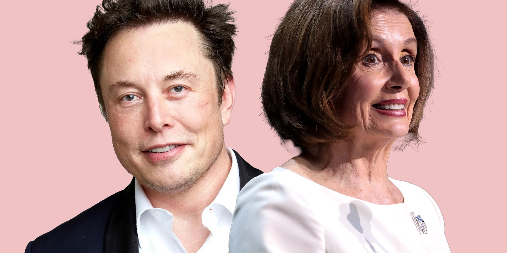 Elon Musk and Nancy Pelosi