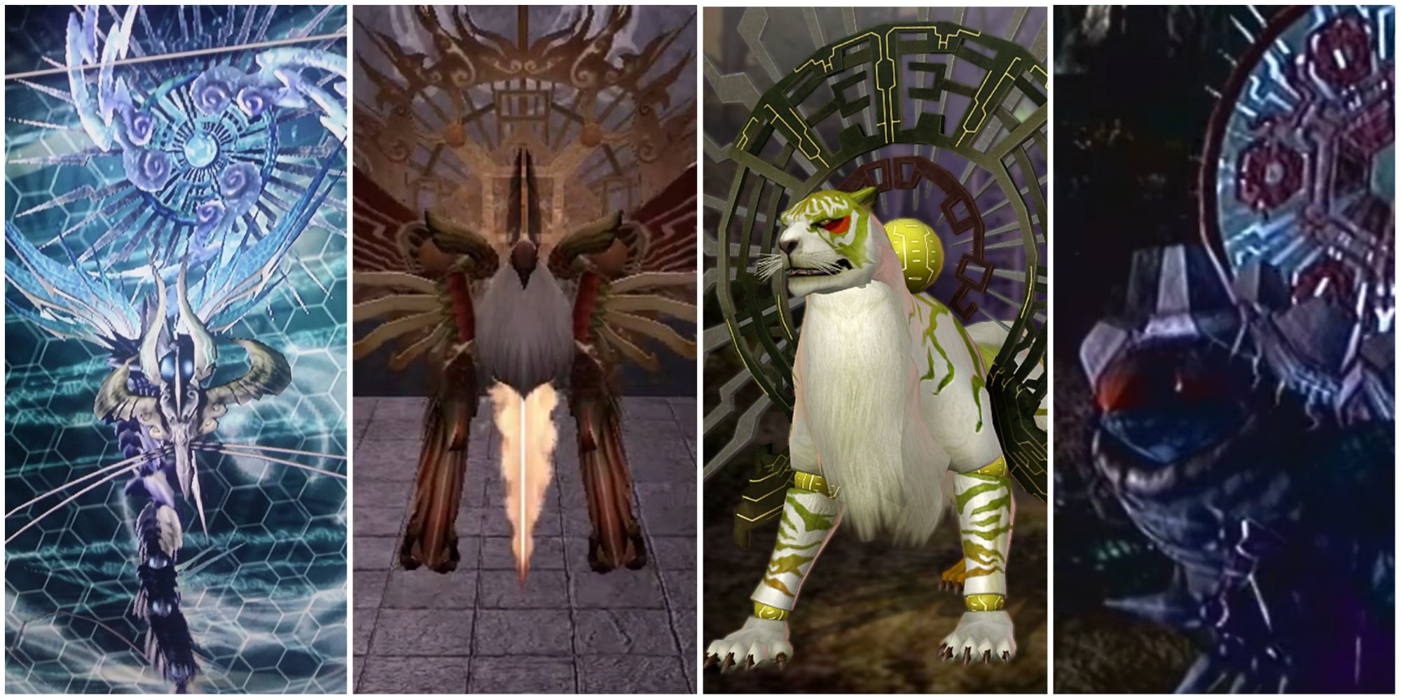 Enchanted Arms - Aero Dragon, Phoenicia, White Tiger, Divine Turtle