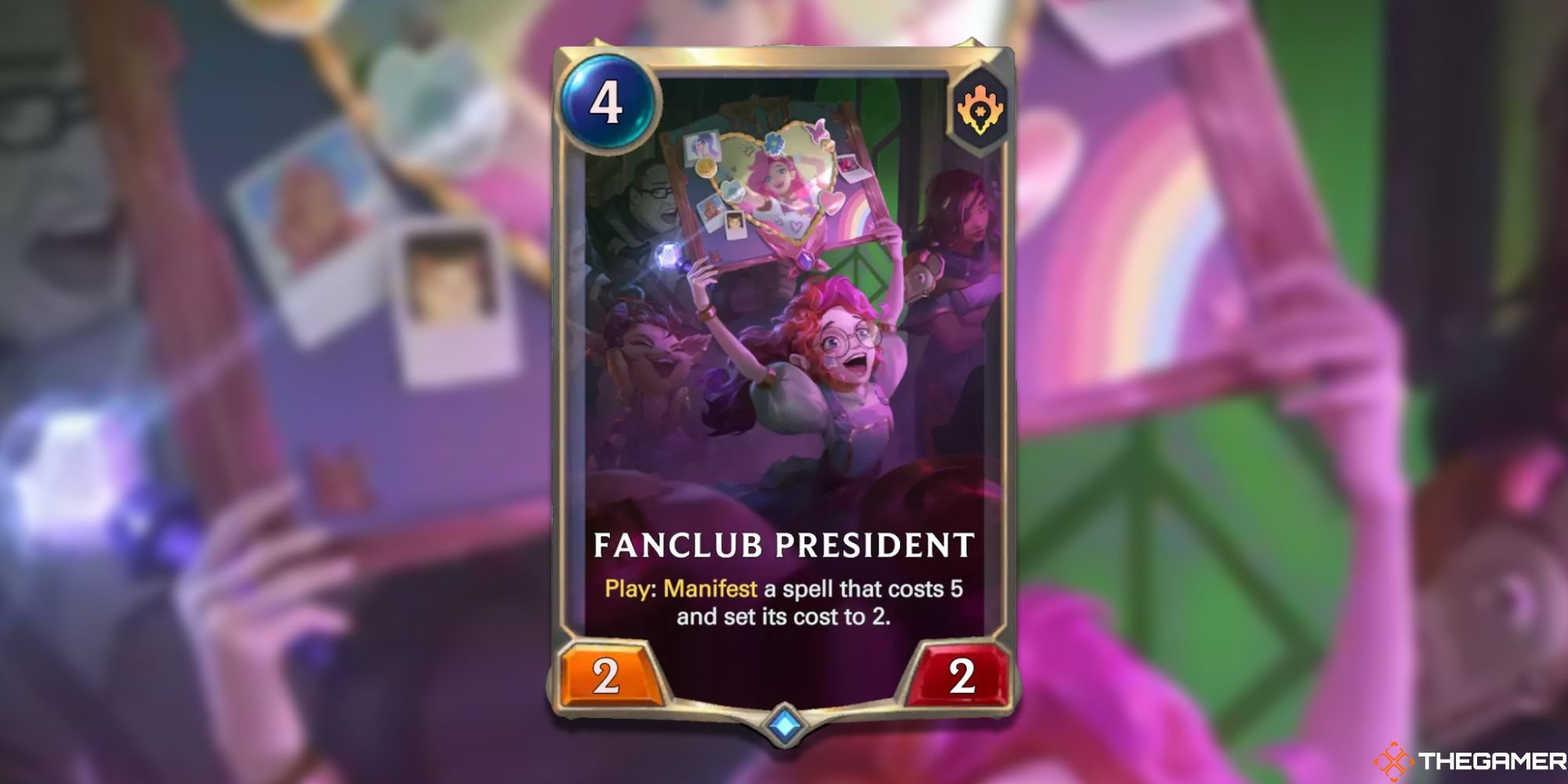 Legends of Runeterra Fanclub President card