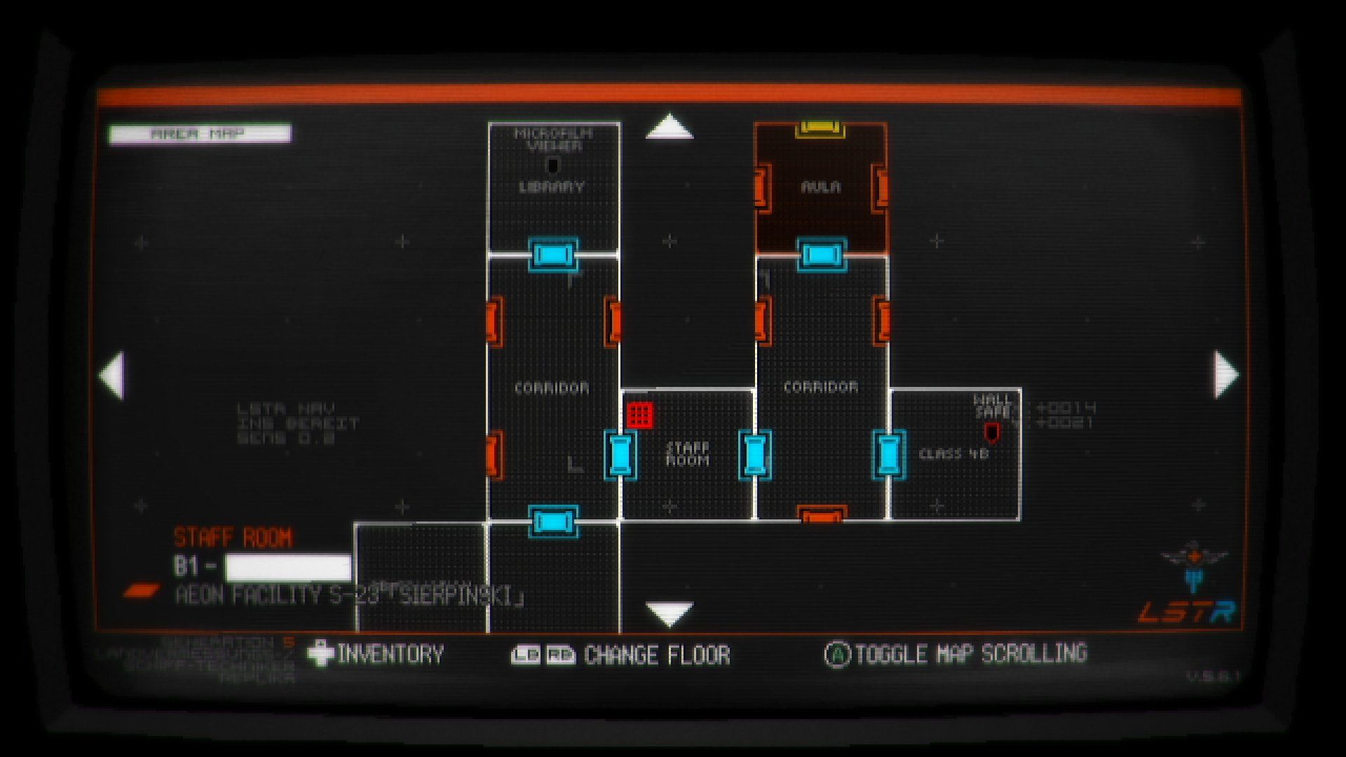 The Map Screen In Signalis