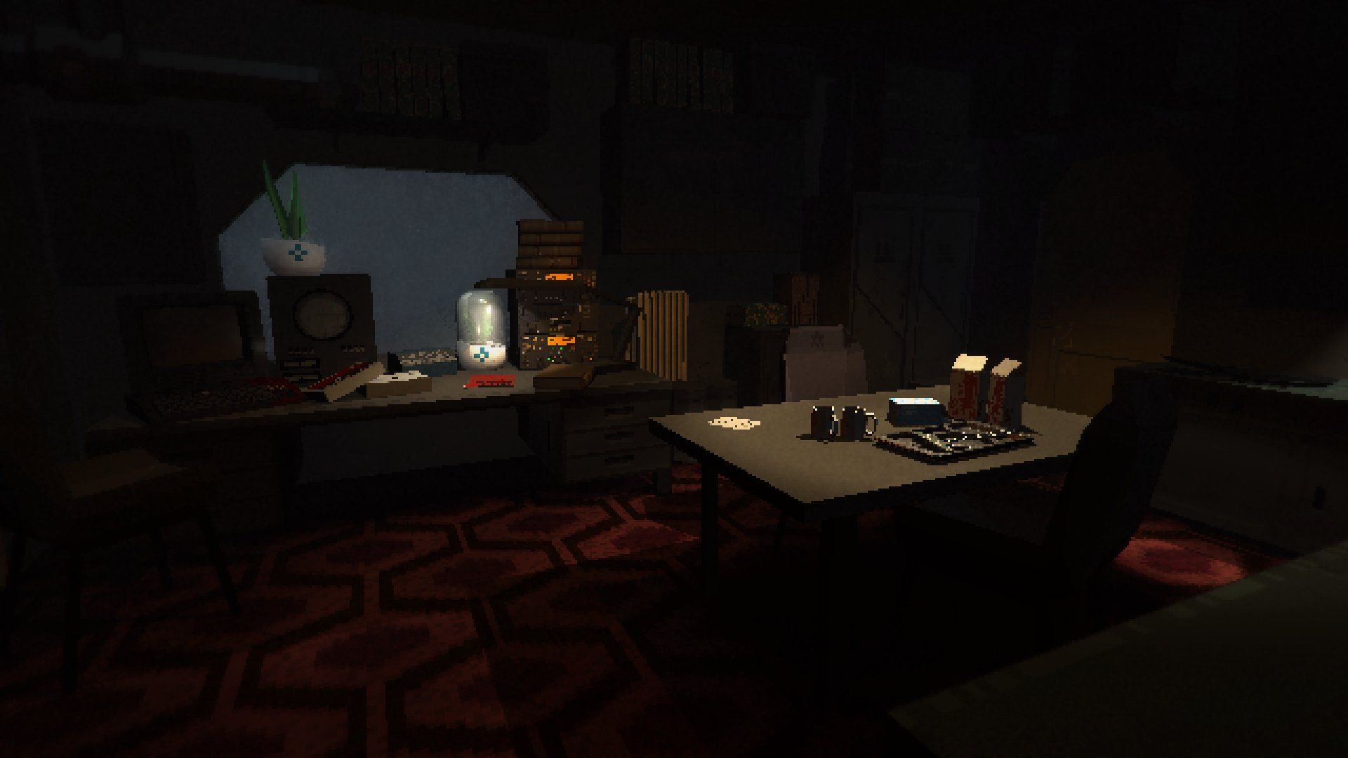 A Room With A Radio In Signalis