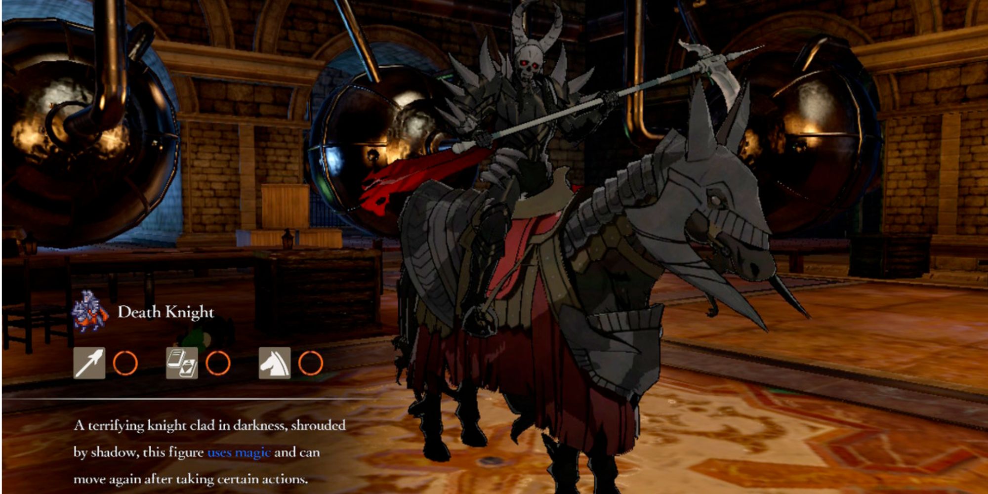 Fire Emblem Three Houses Death Knight On a Horse