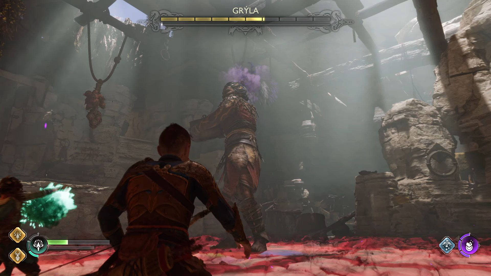God Of War Ragnarok, The Lost Sanctuary, The Floor Is Lava
