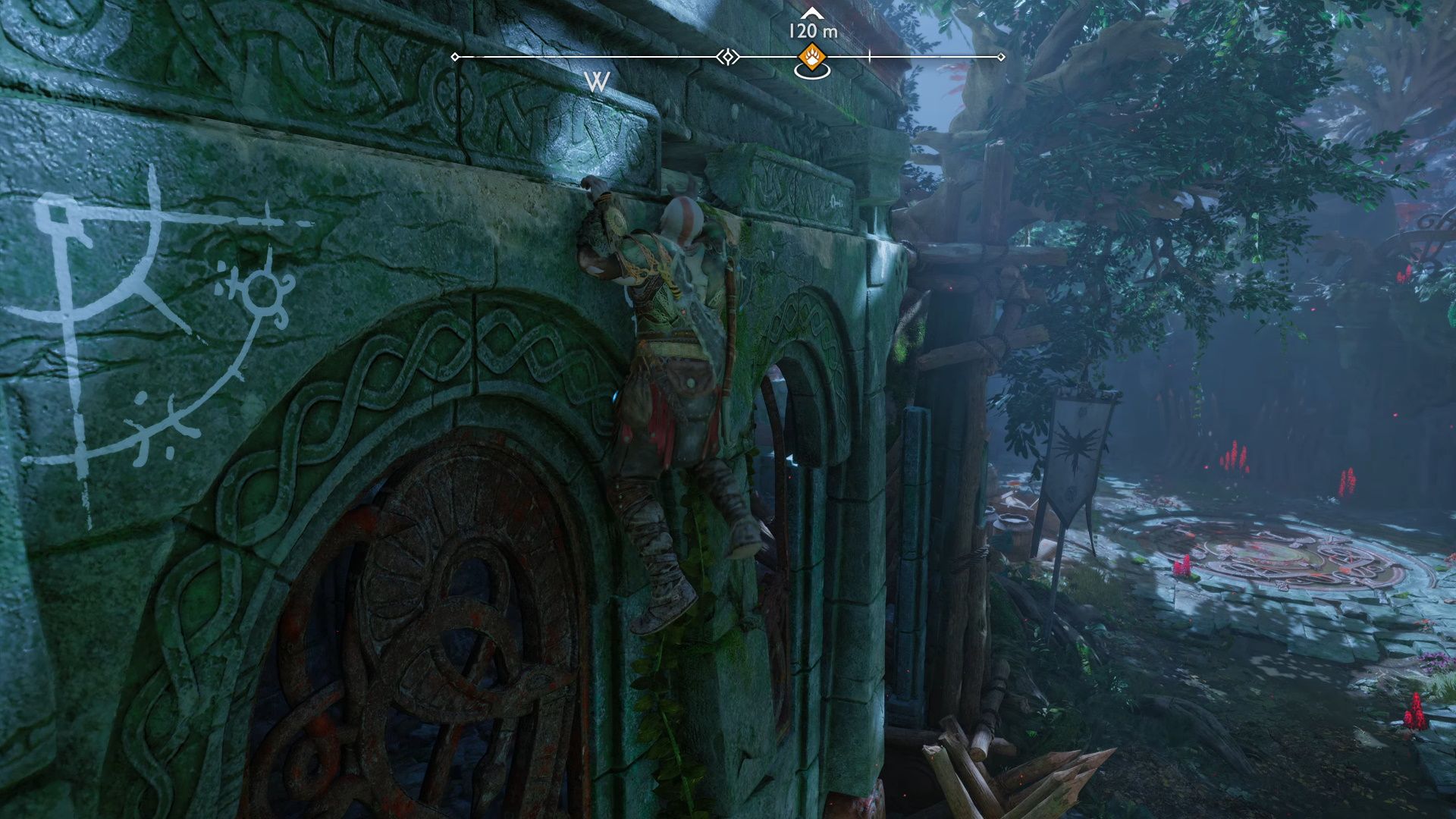 God Of War Ragnarok, Vanaheim, Climbing To The Next Section