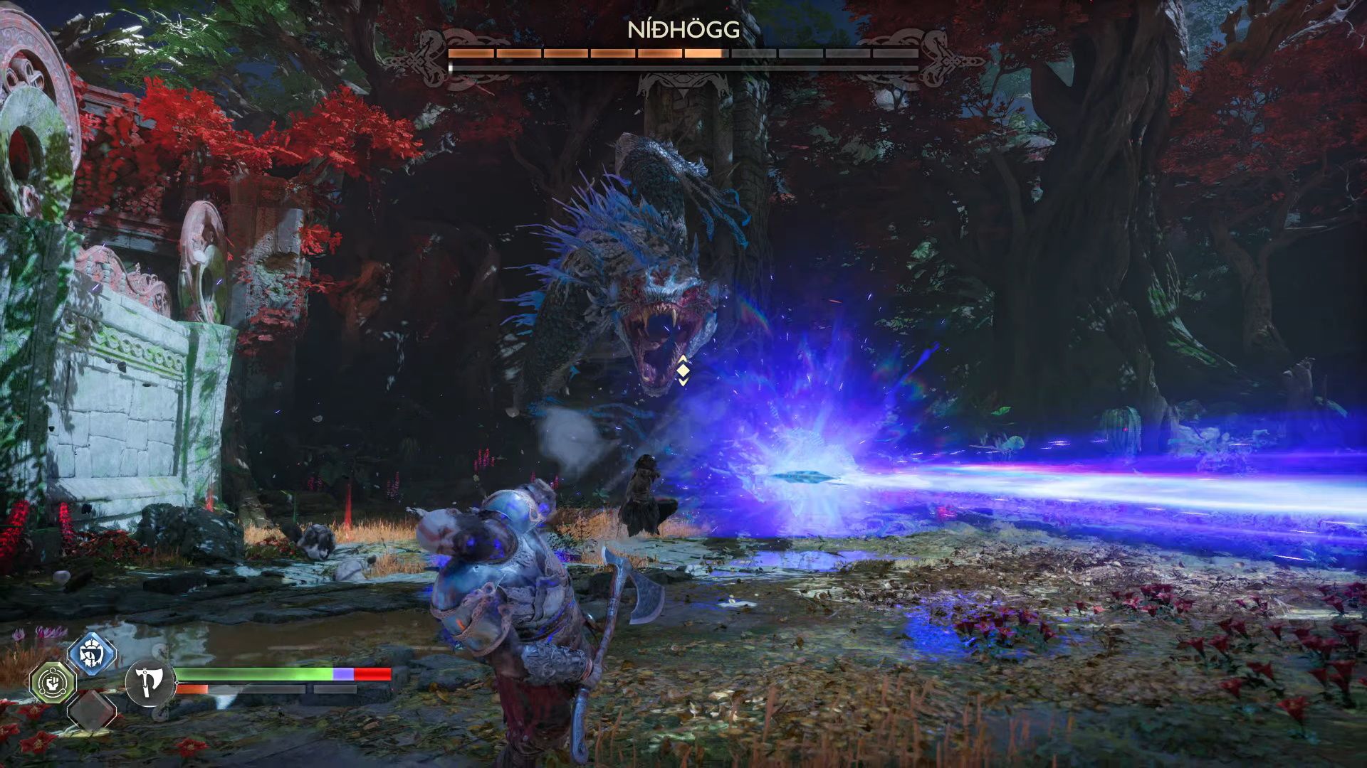 God Of War Ragnarok, Vanaheim, Nidhogg Tail Beam