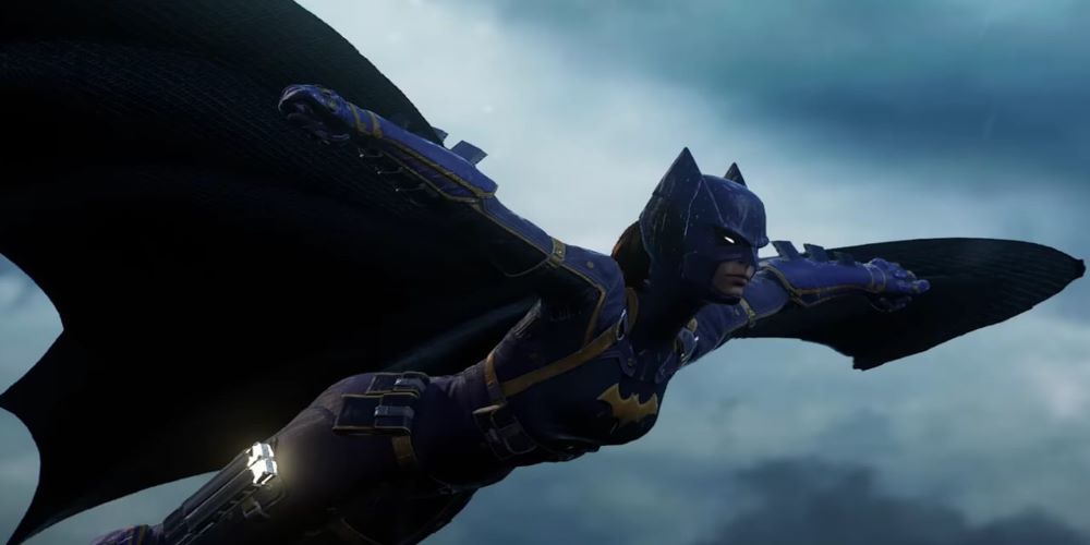 Gotham Knights mod Batgirl glide cape flying