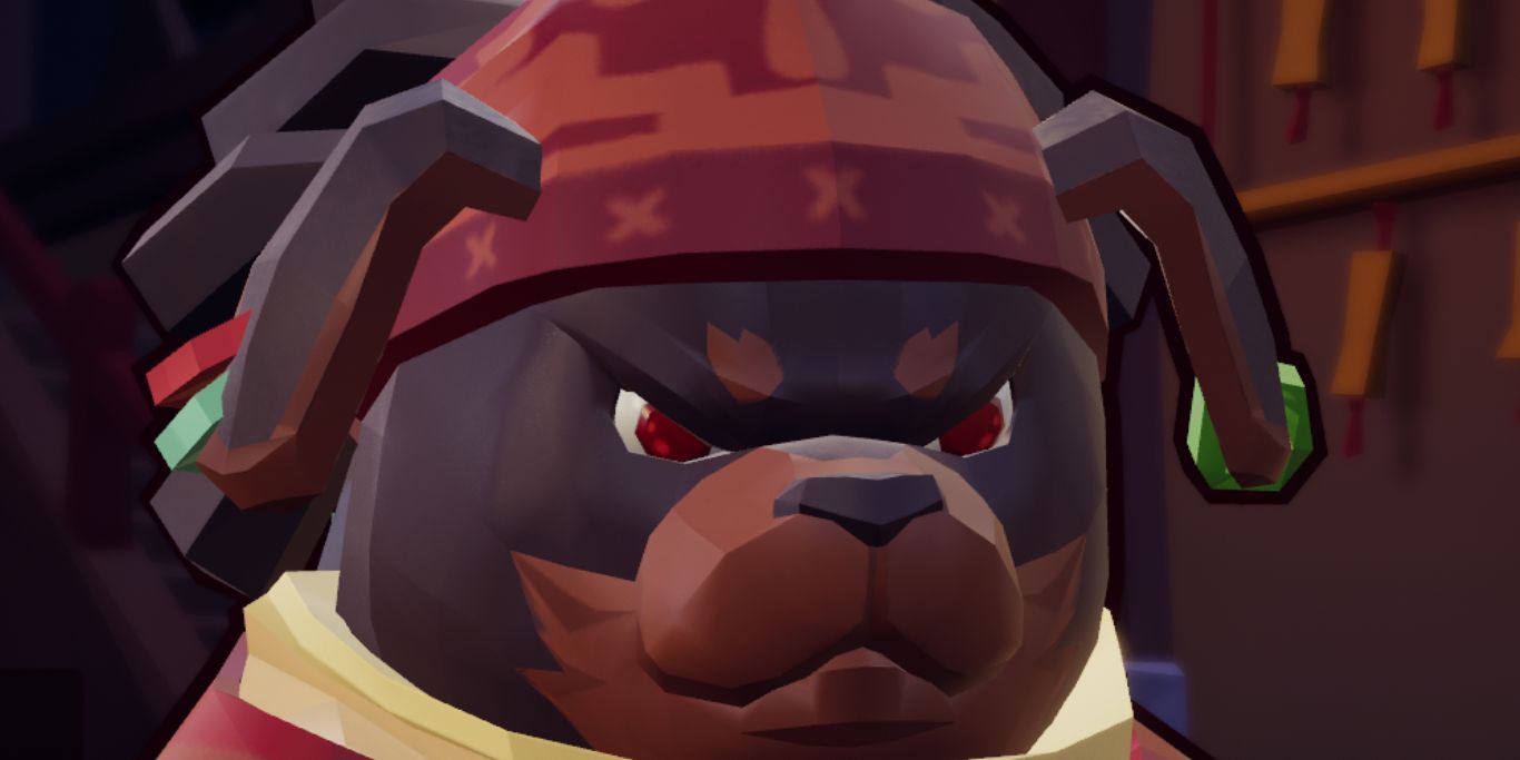 Gunfire Reborn Ao Bai Angry Face Closeup