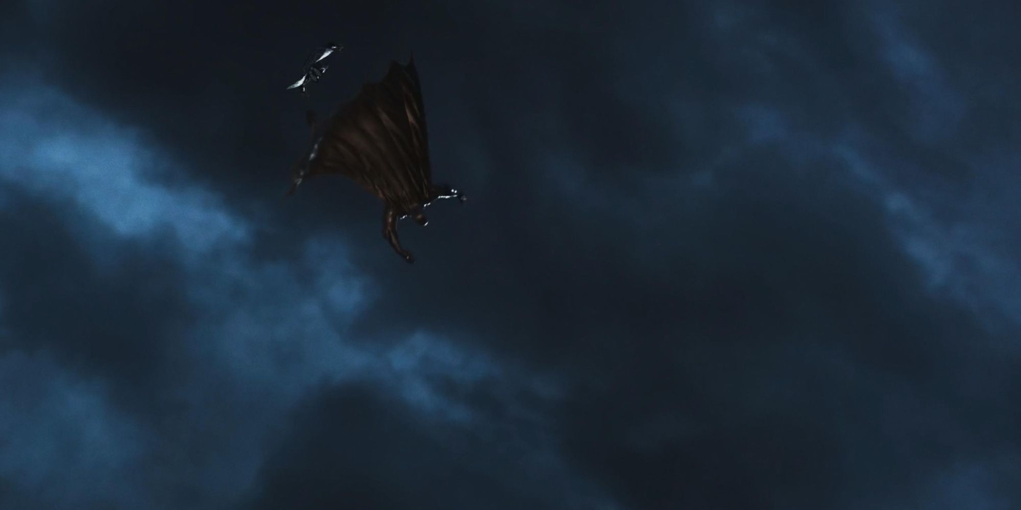 Batman Falling Through The Sky In Injustice 2