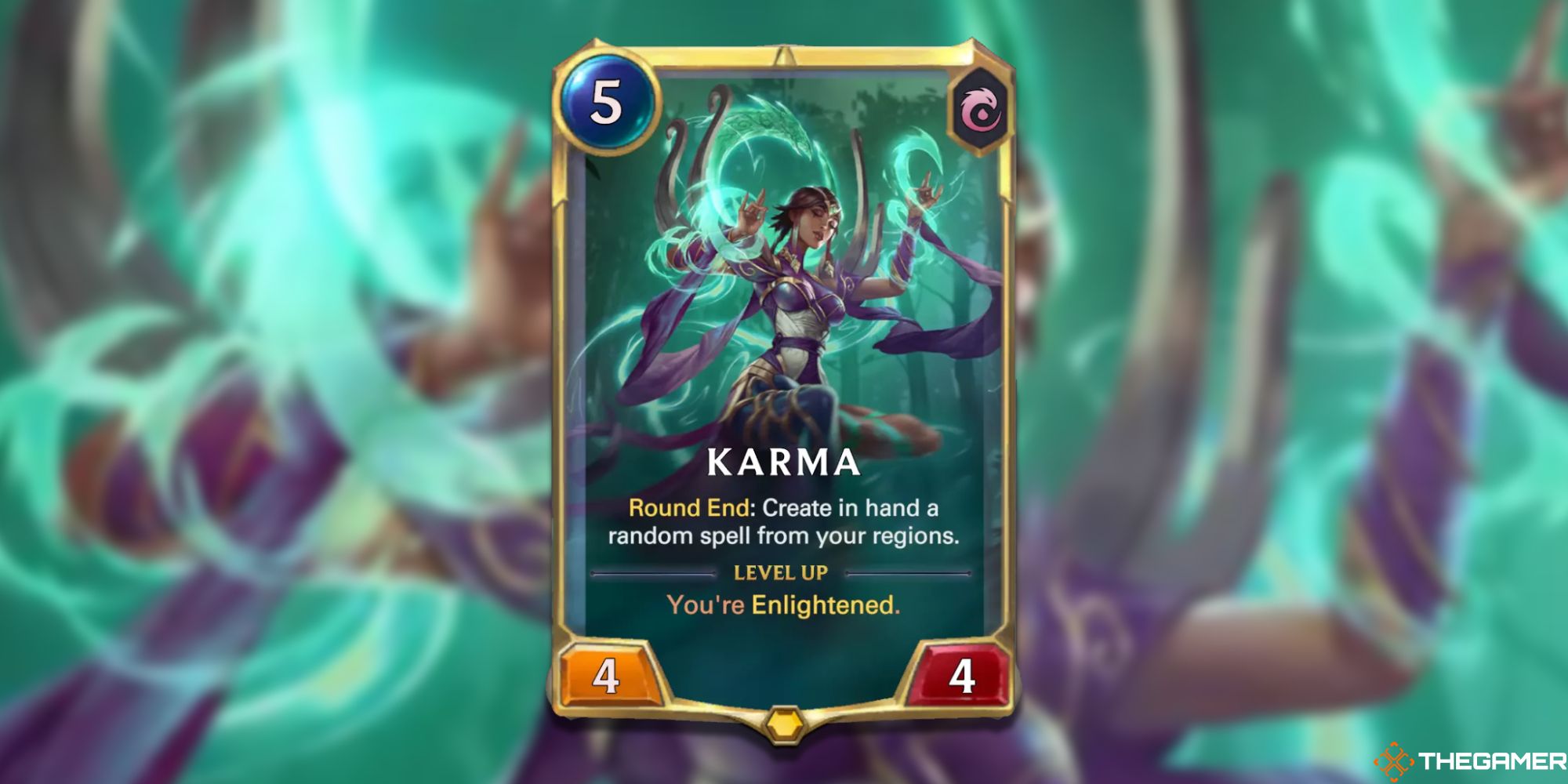 Legends of Runeterra Karma card 