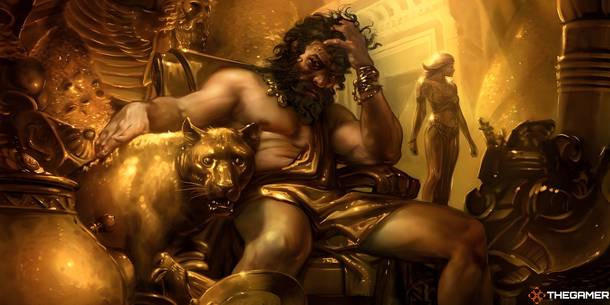 King Macar, The Gold-Cursed By Greg Staples