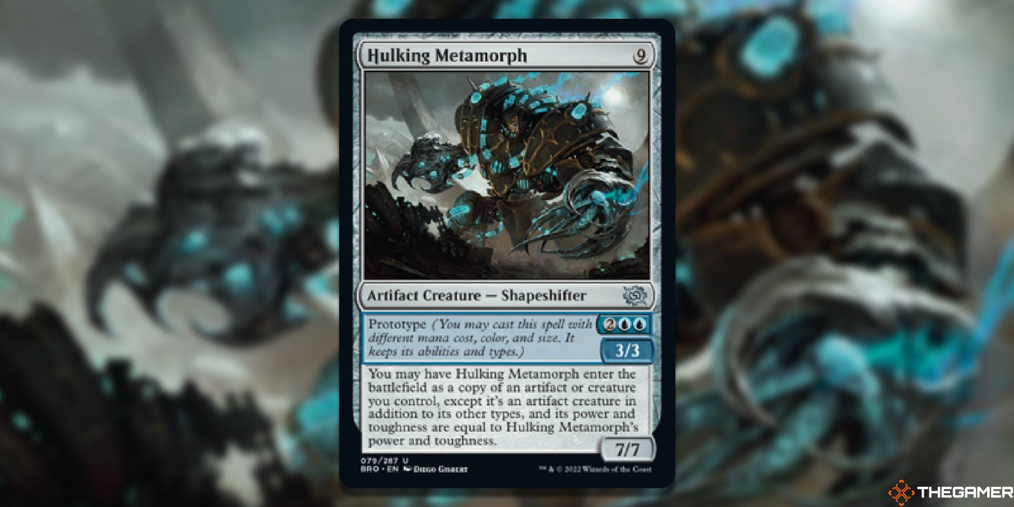 Magic The Gathering – The Brothers' War All Prototype Cards Ranked Hulking Metamorph