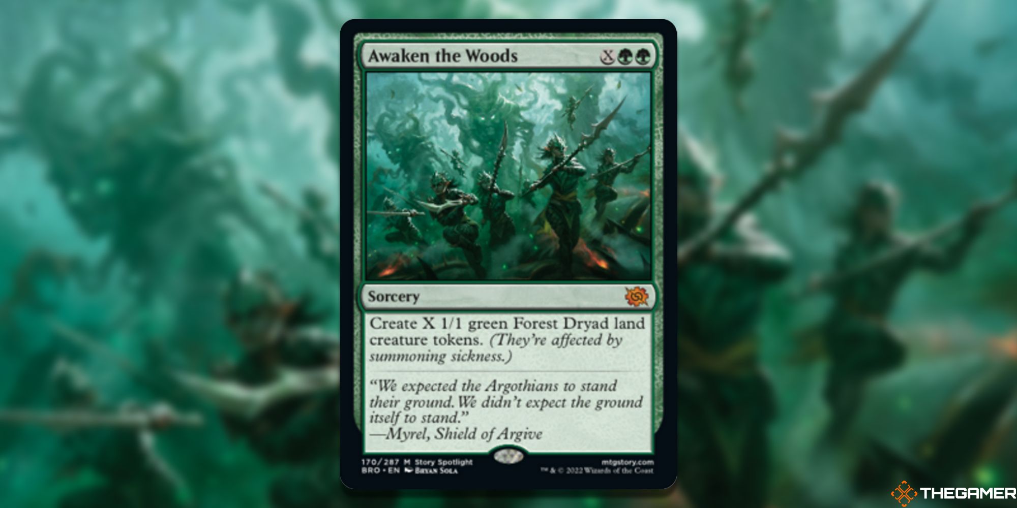 Magic the Gathering Best Green Cards In The Brothers War Awaken The Woods