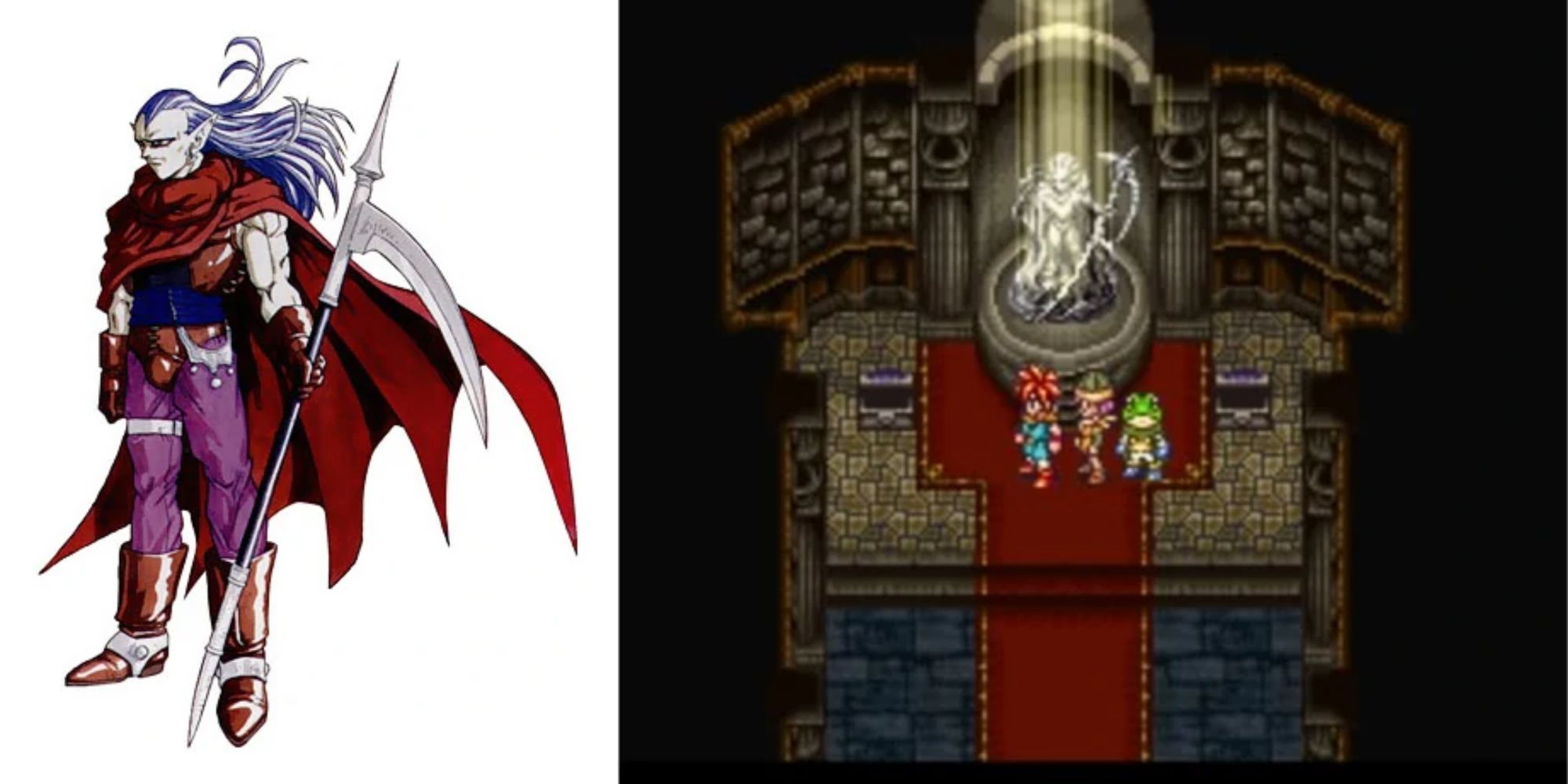 Magus Character Art and Statue