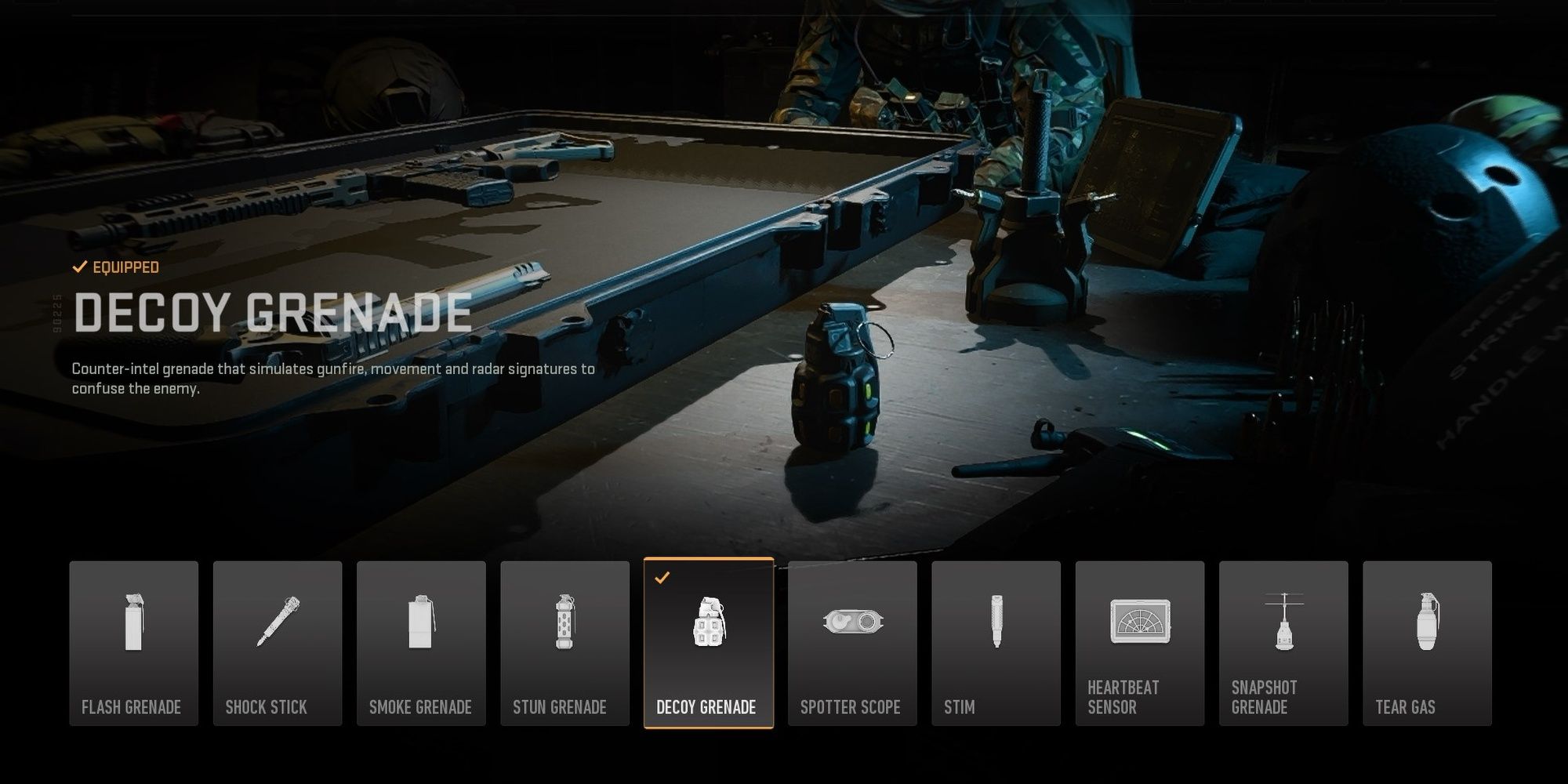 Modern Warfare 2 2022 Decoy Grenade