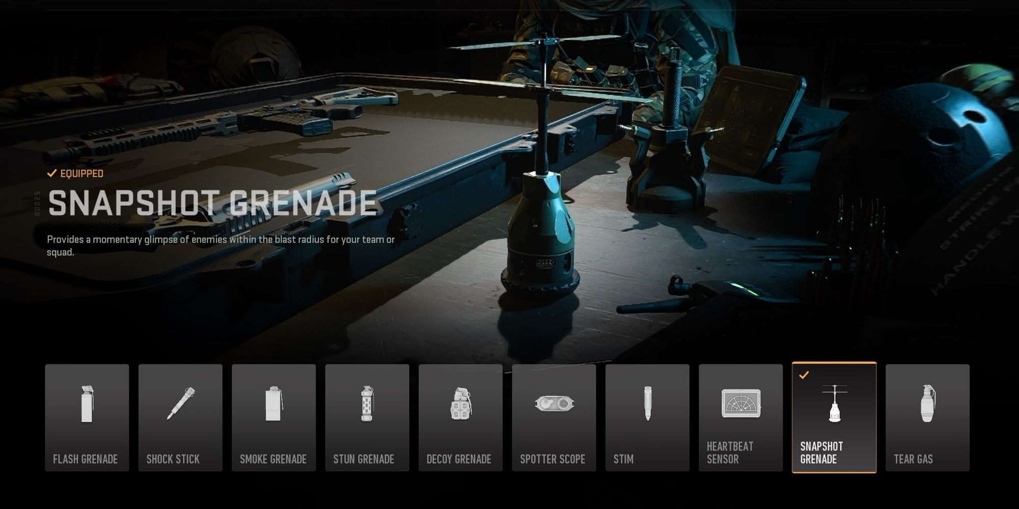 Modern Warfare 2 2022 Snapshot Grenade